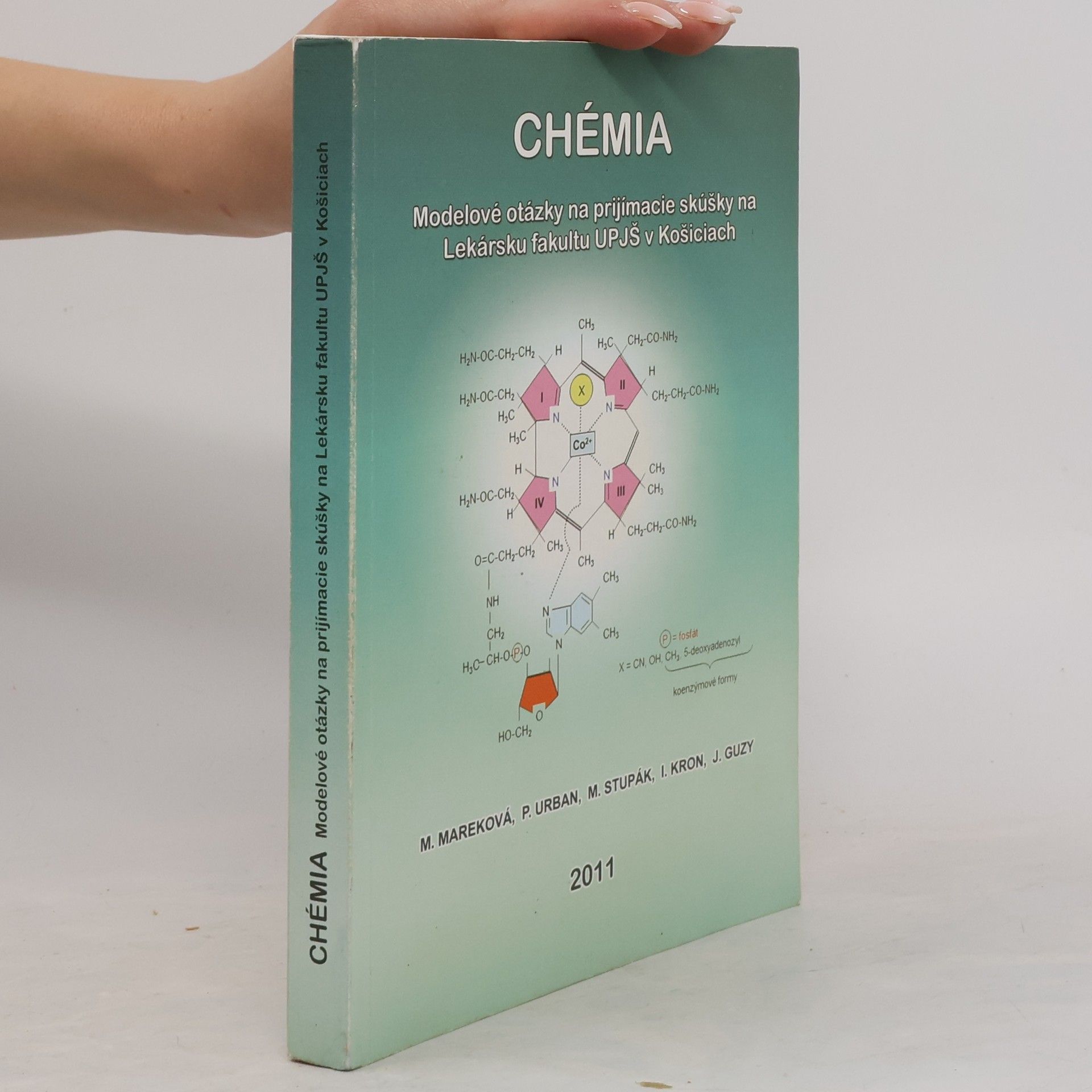 P. Urban Chémie - Modelové otázky na prijímacie skúšky na Lekársku fakultu UPJŠ v Košiciach
