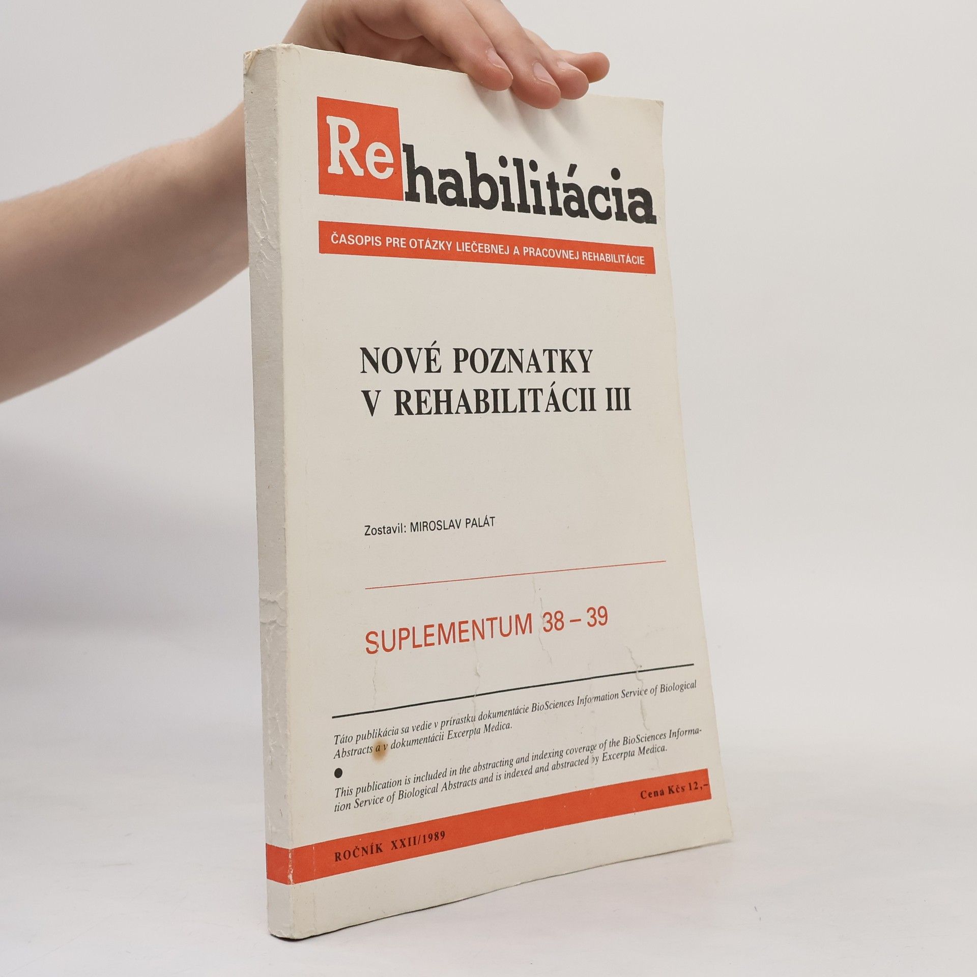 Miroslav Palát Nové poznatky v rehabilitácii III.