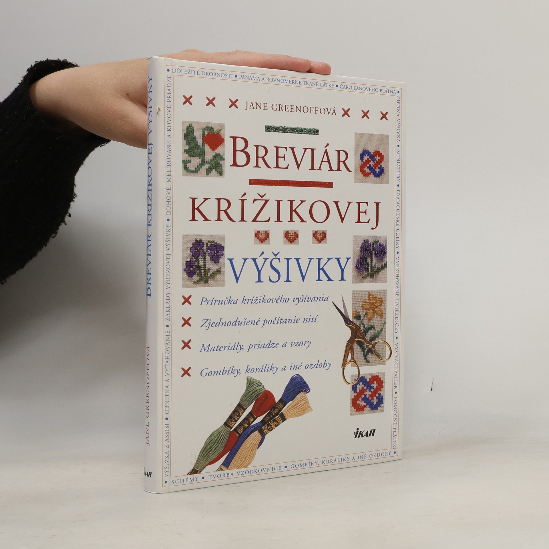 Jane Greenoff Breviár krížikovej výšivky