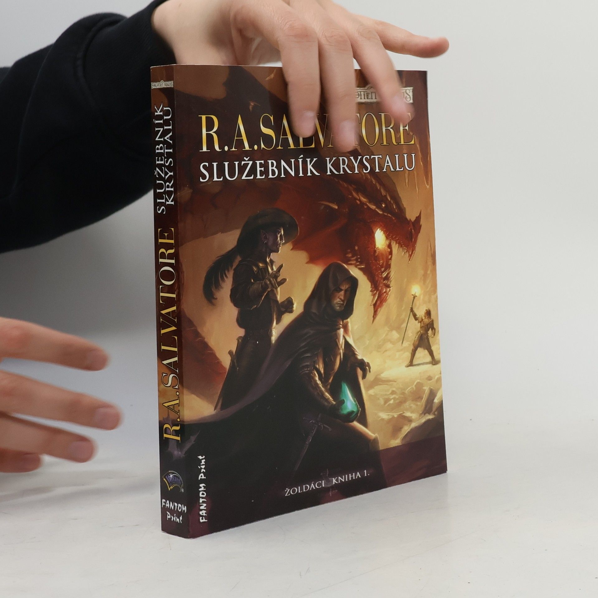 R. A. Salvatore Žoldáci. Služebník krystalu. 1. díl.
