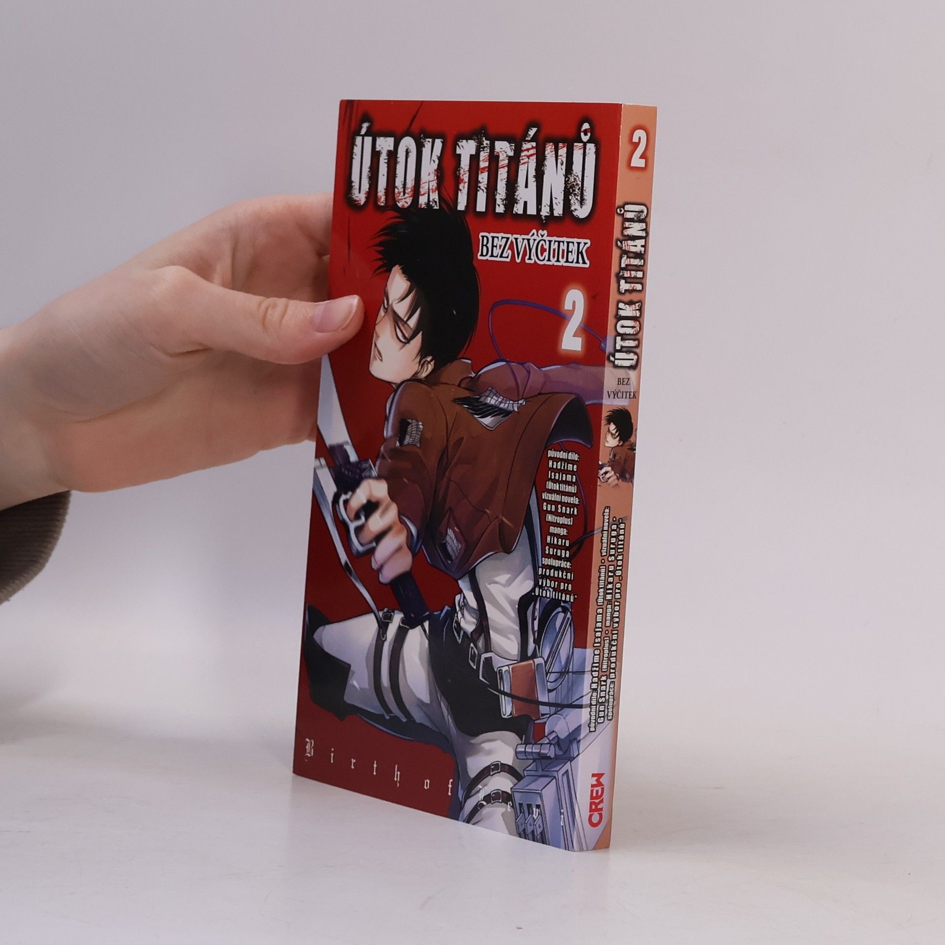 Hikaru Suruga Útok titánů. Bez výčitek. 2