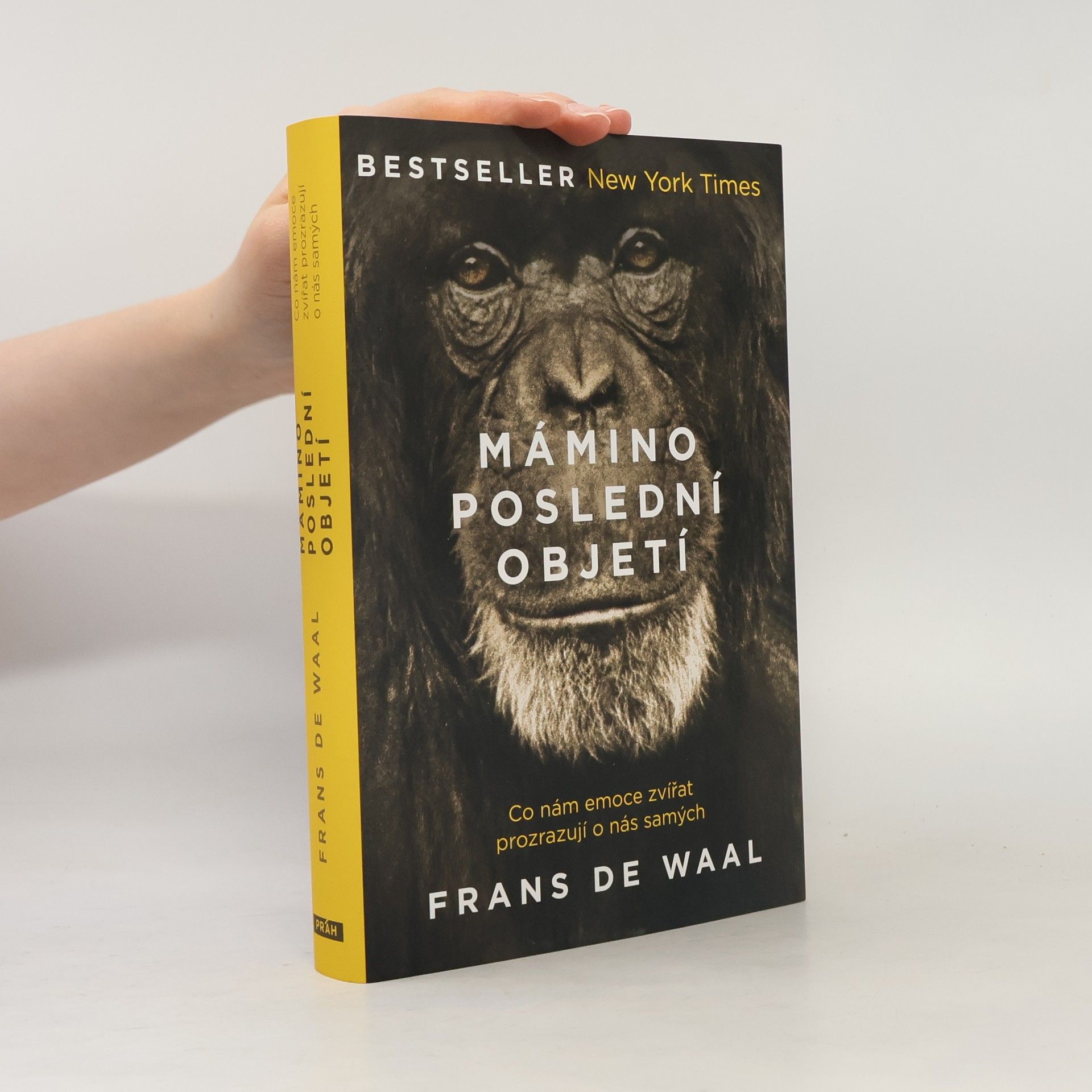 Frans B. M. Waal Mámino poslední objetí. Co nám emoce zvířat prozrazují o nás samých.