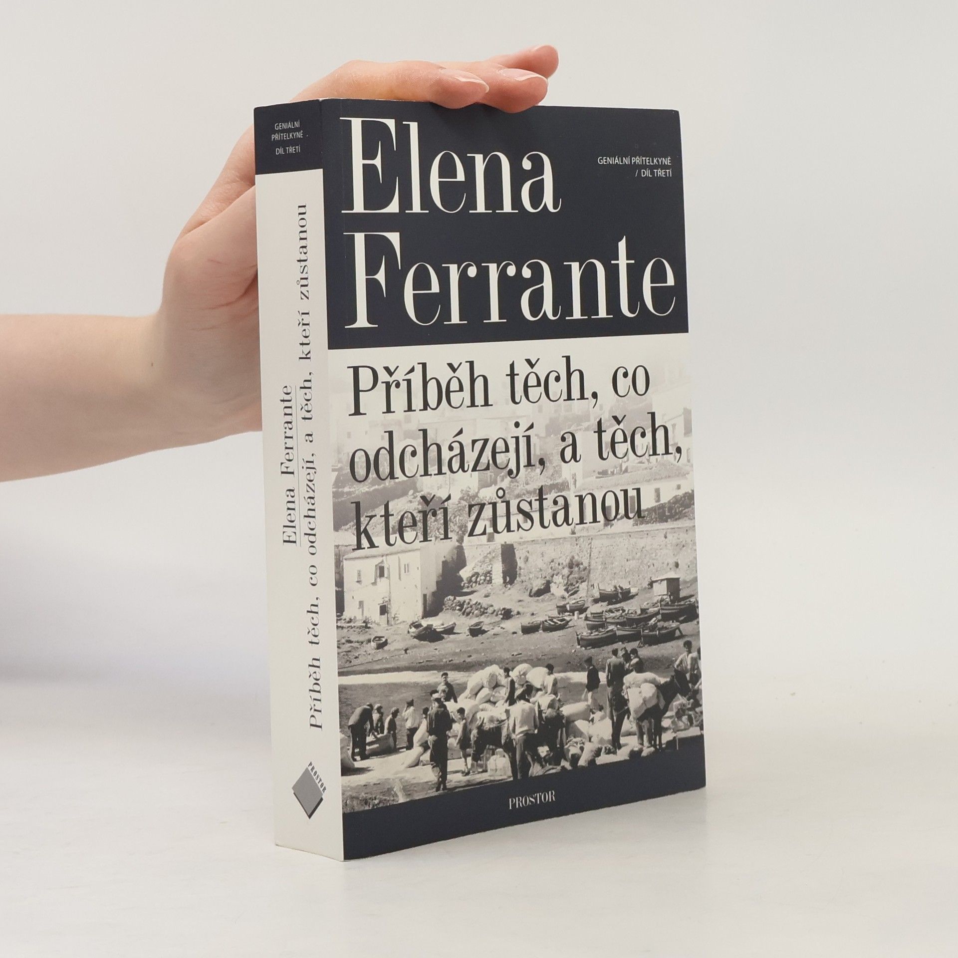 Elena Ferrante Geniální přítelkyně 3. Příběh těch, co odcházejí, a těch, kteří zůstanou