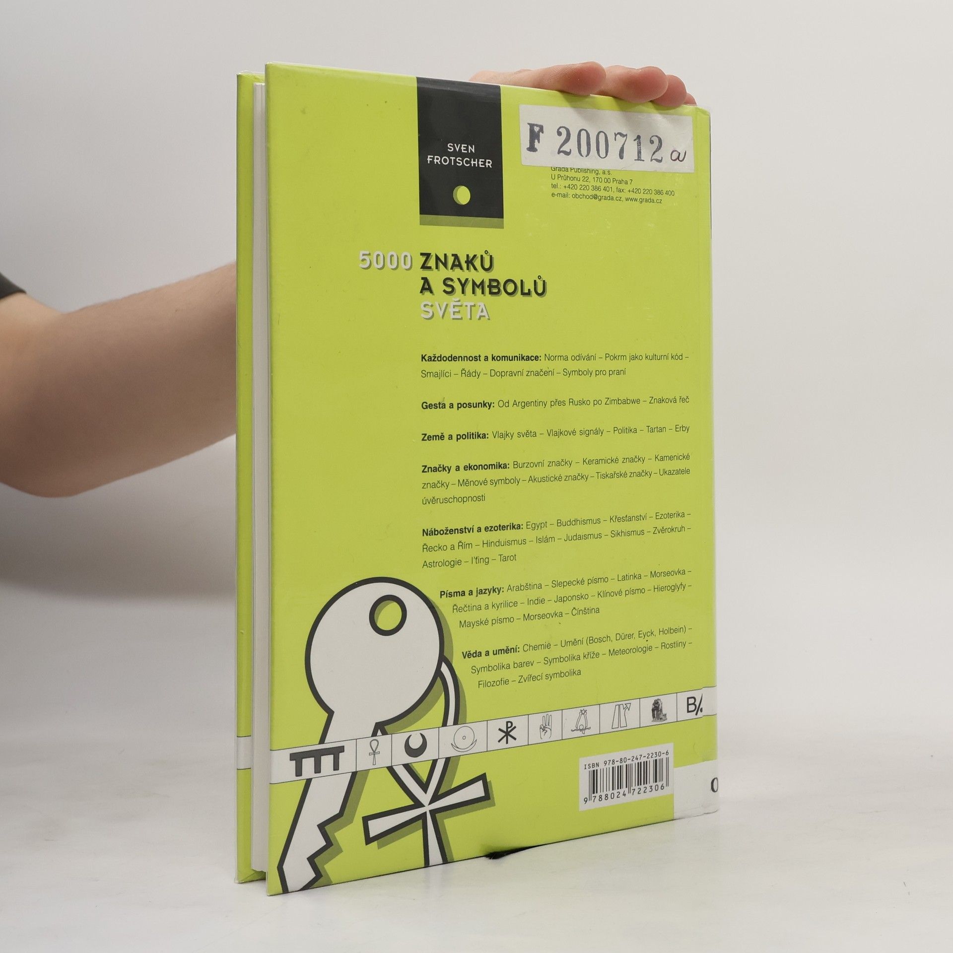 Sven Frotscher 5000 znaků a symbolů světa : podrobný výklad s barevnými ilustracemi