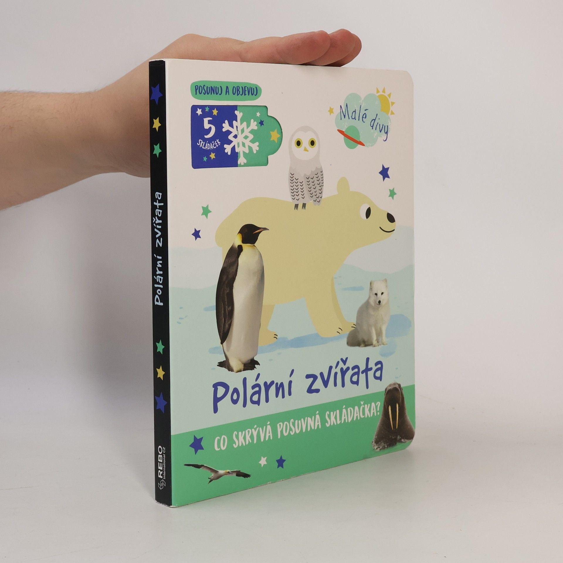 Isabel Aniel Polární zvířata (Co skrývá posuvná skládačka?)