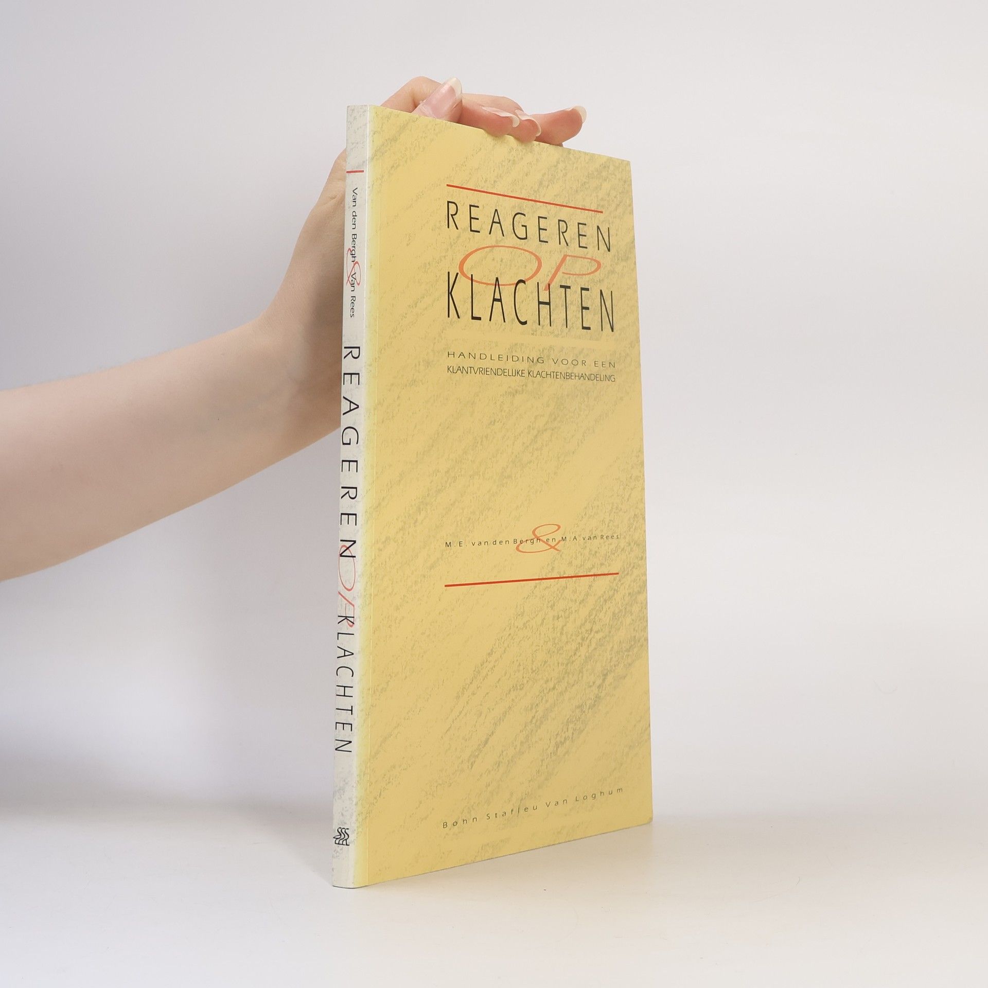 Martie E. van den Bergh Reageren op klachten