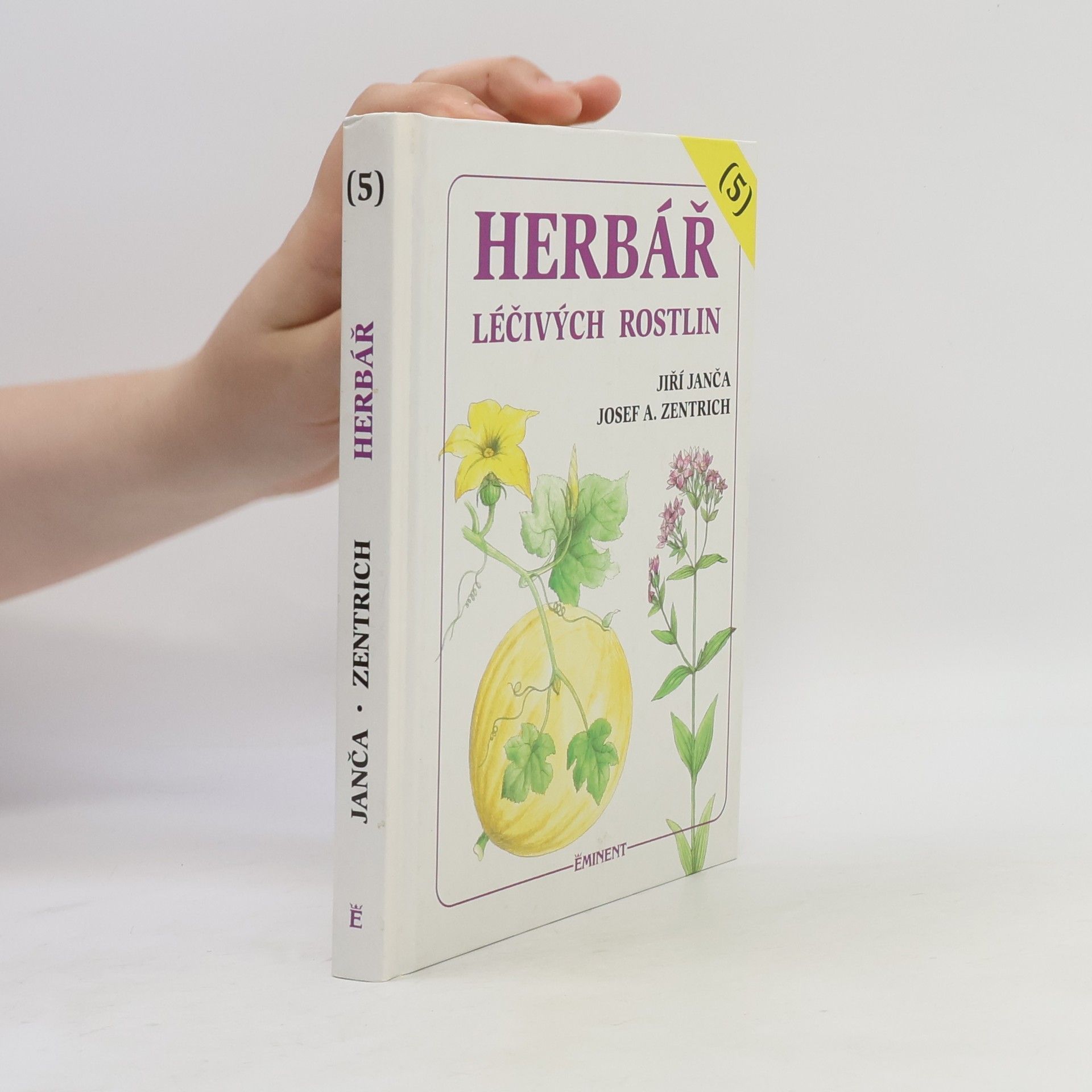 Josef Antonín Zentrich Herbář léčivých rostlin. 5. díl