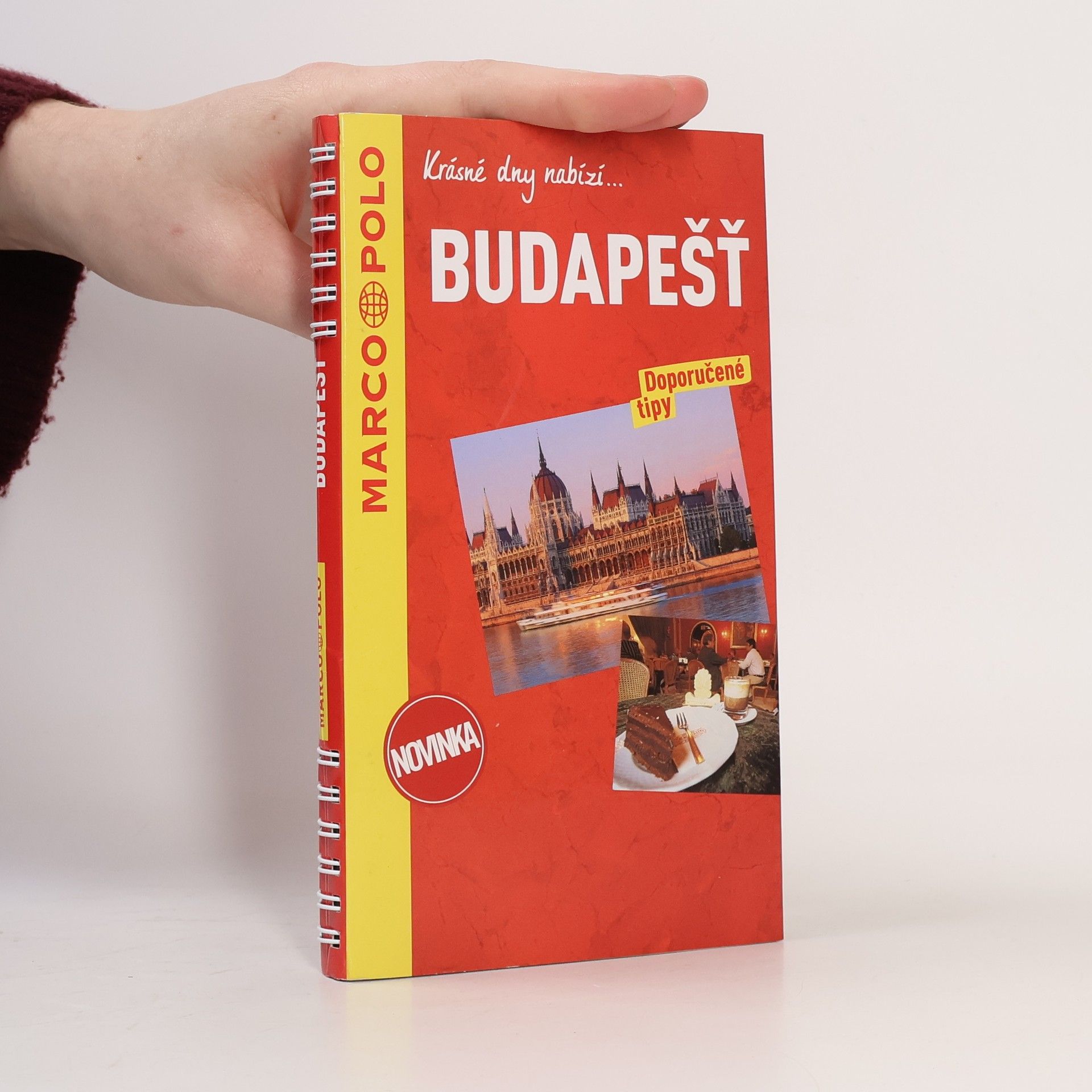 Mirko Kaupat Budapešť. Průvodce na spirále s mapou MD