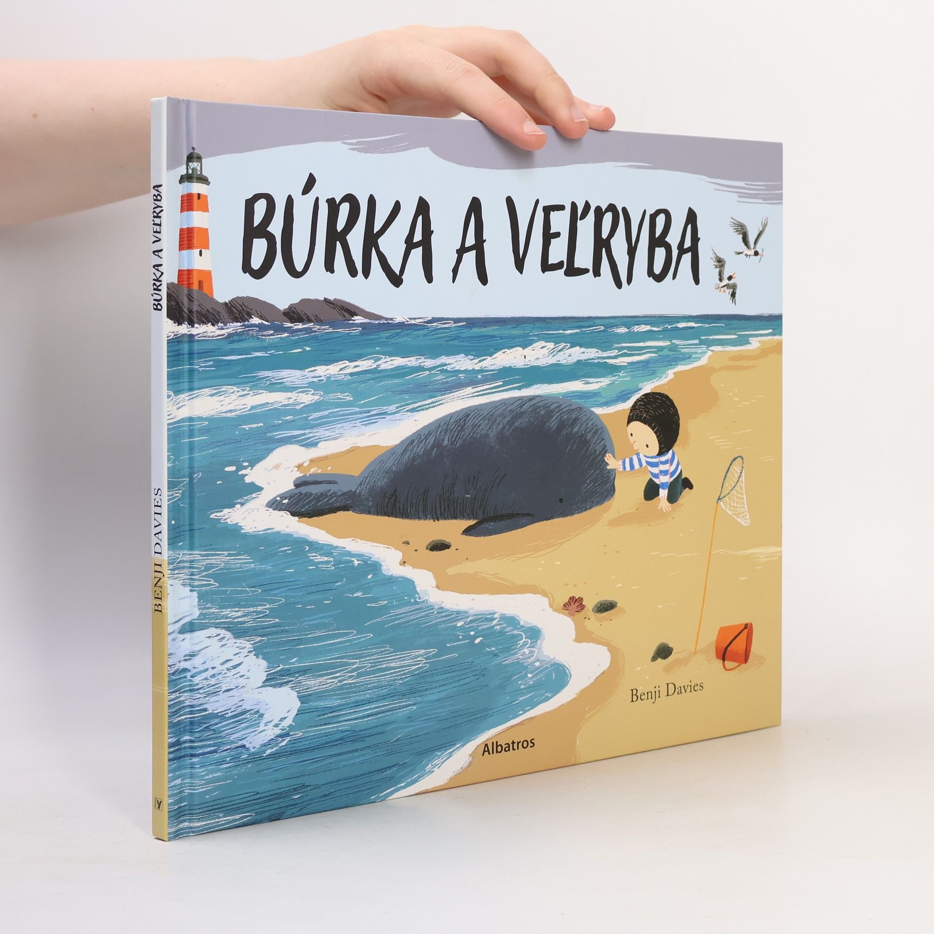 Benji Davies Búrka a veľryba
