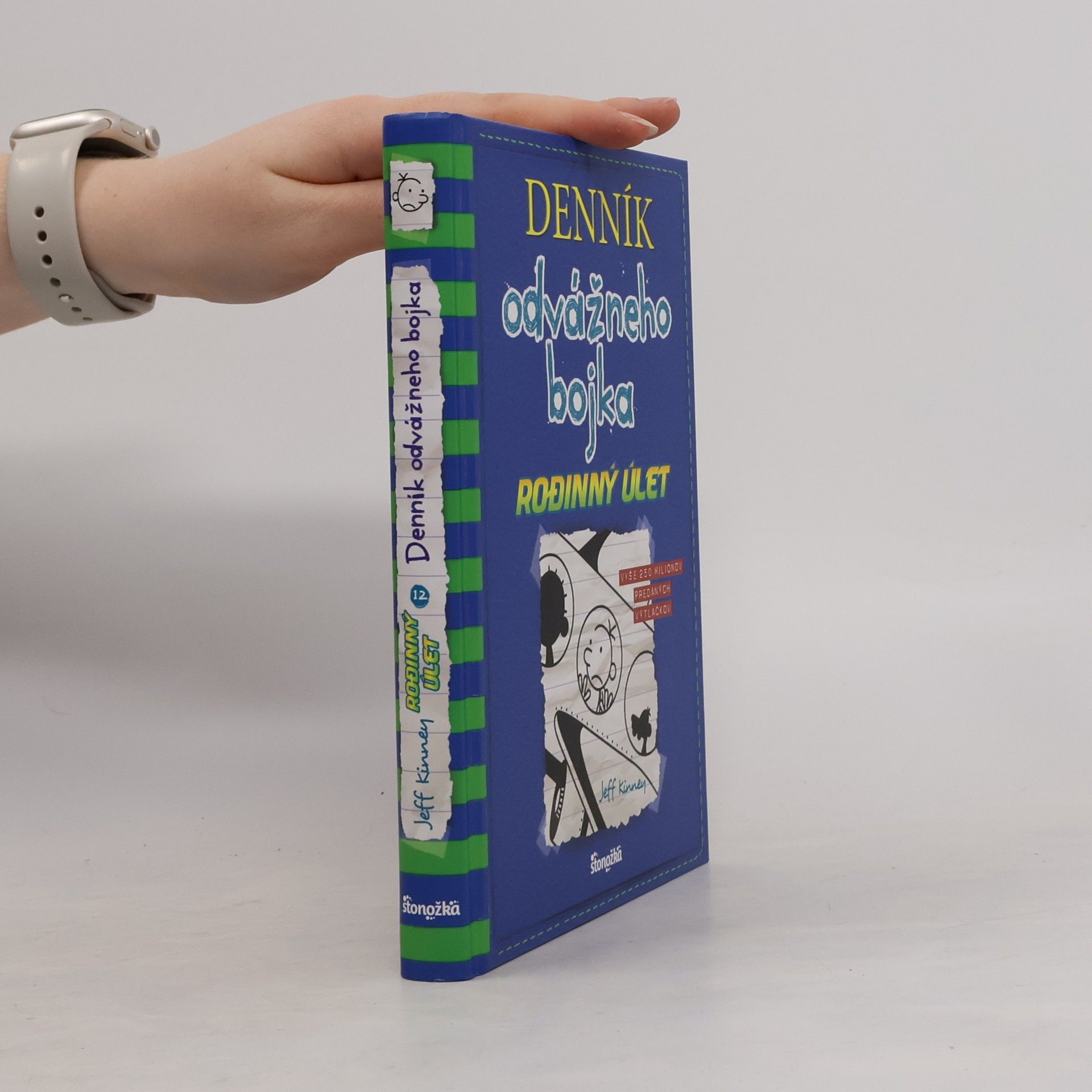 Jeff Kinney Denník odvážneho bojka 12. Rodinný úlet