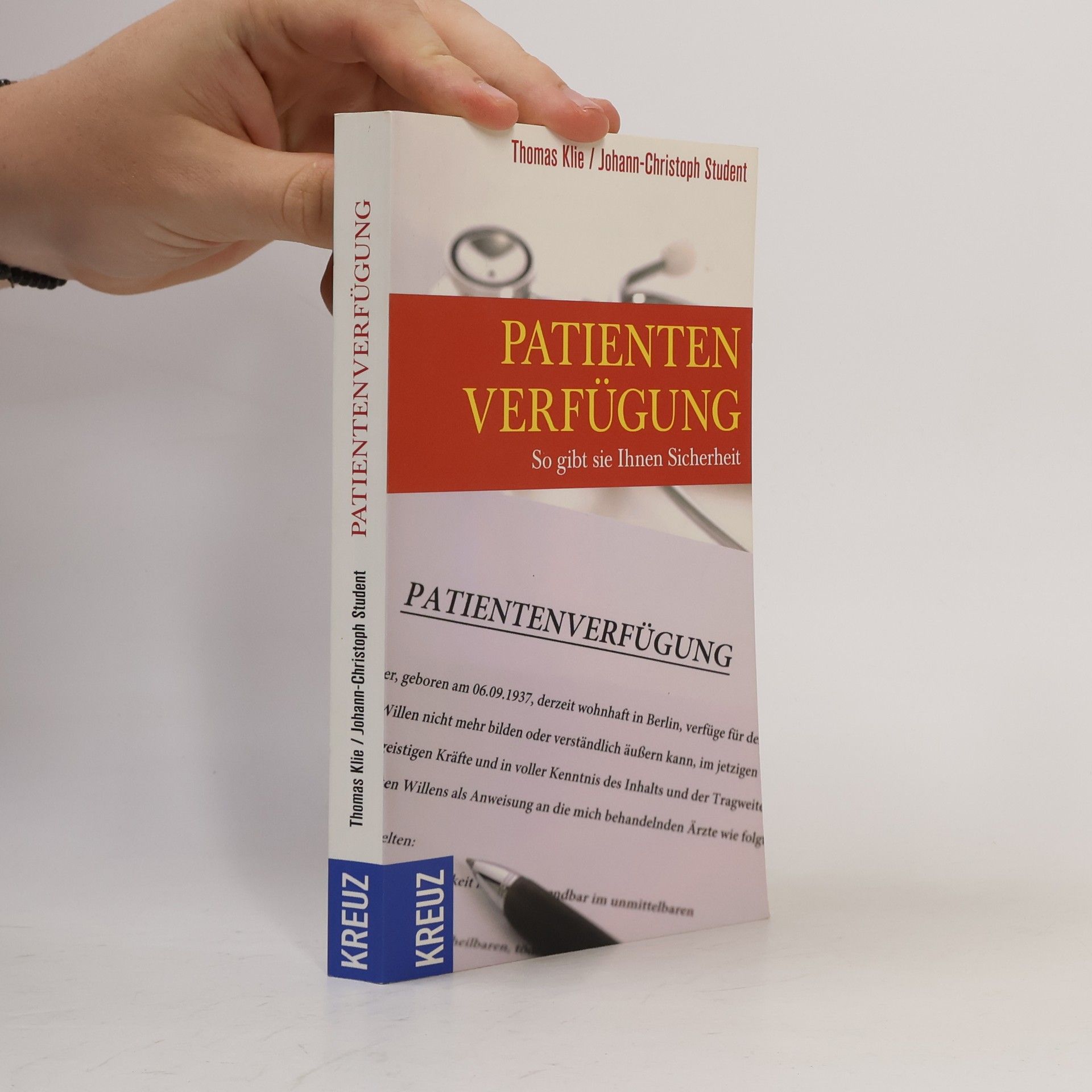 Thomas Klie Patientenverfügung