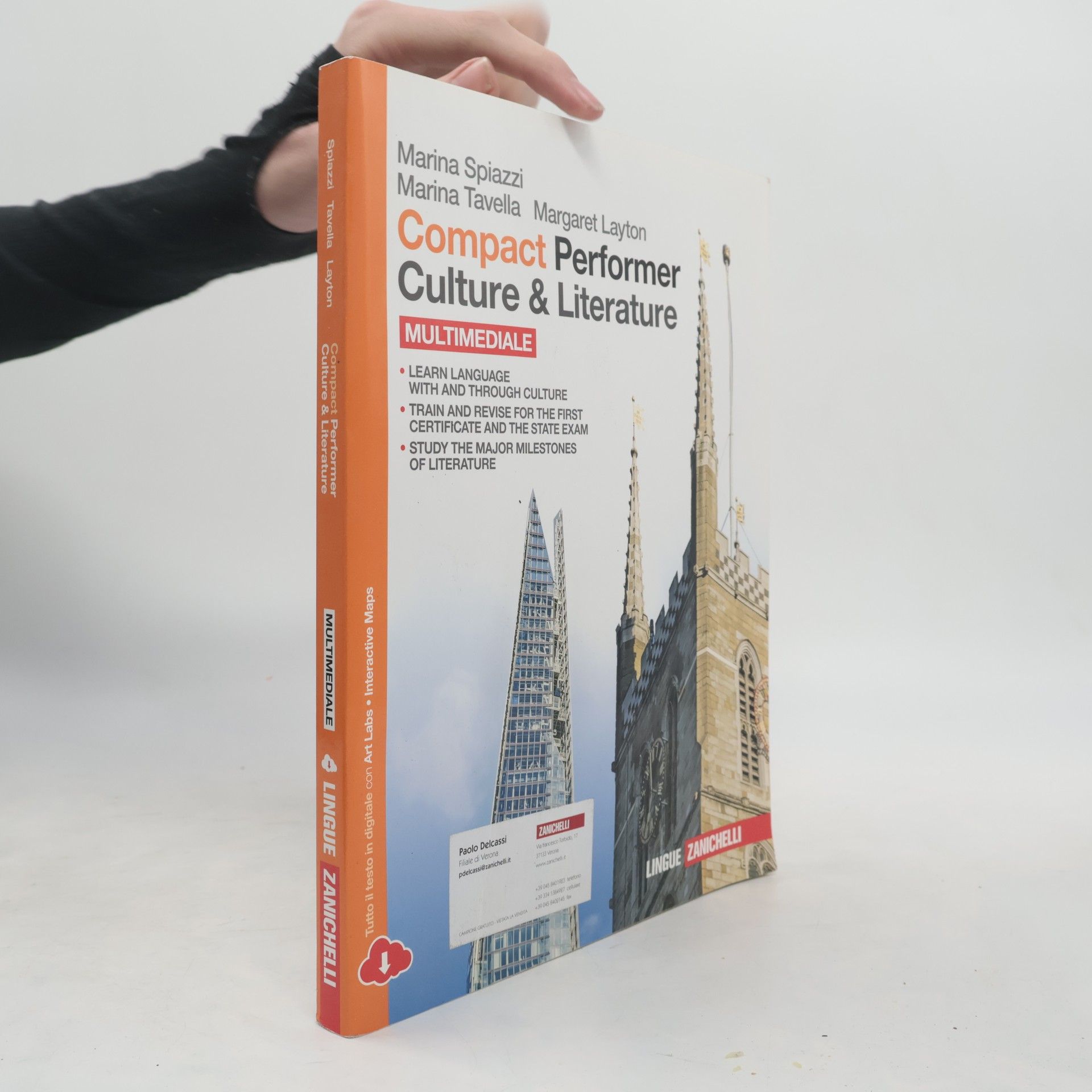 Marina Tavella Lingue: Compact Performer Culture & Literature