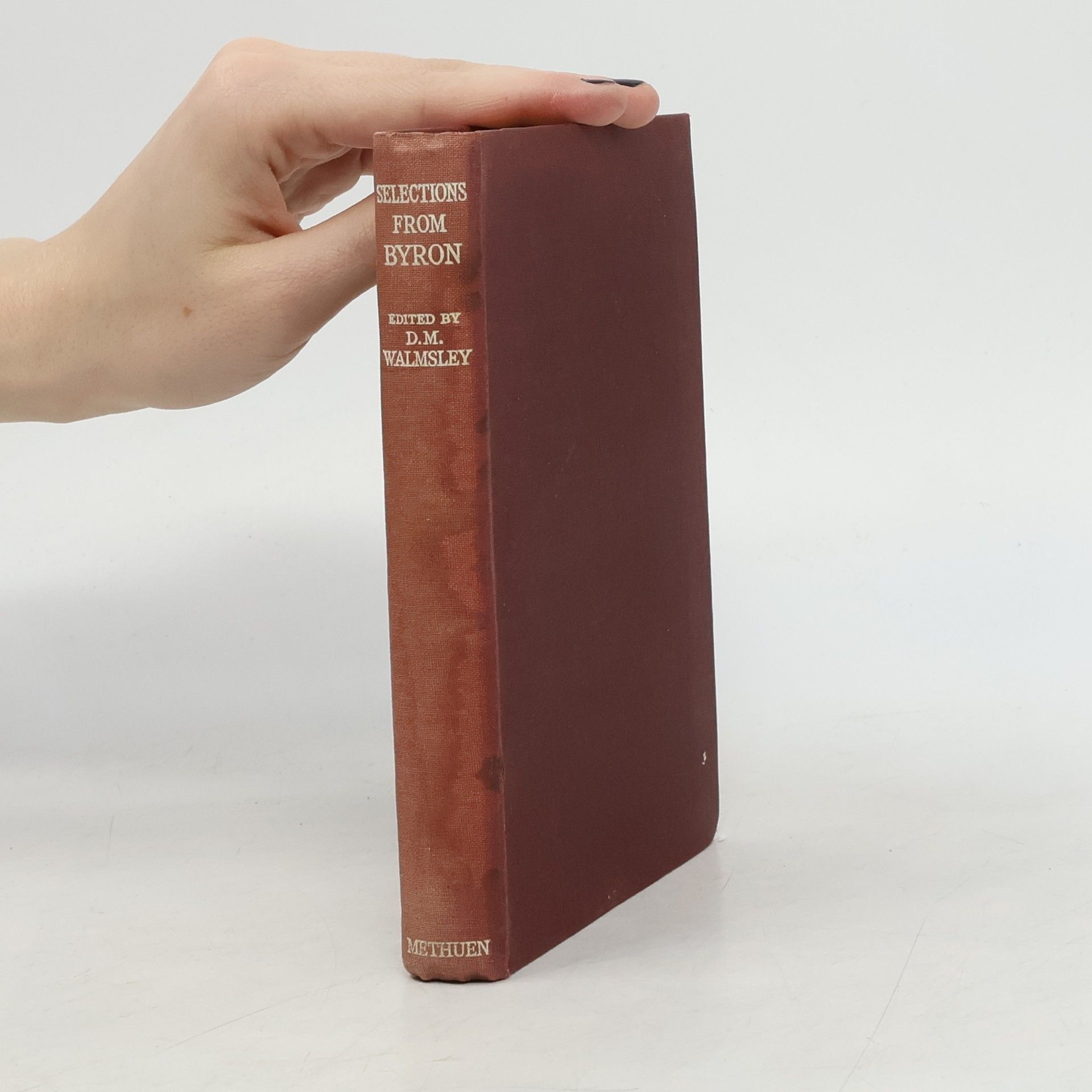 George Gordon Byron Selections from Byron. Poetry And Prose