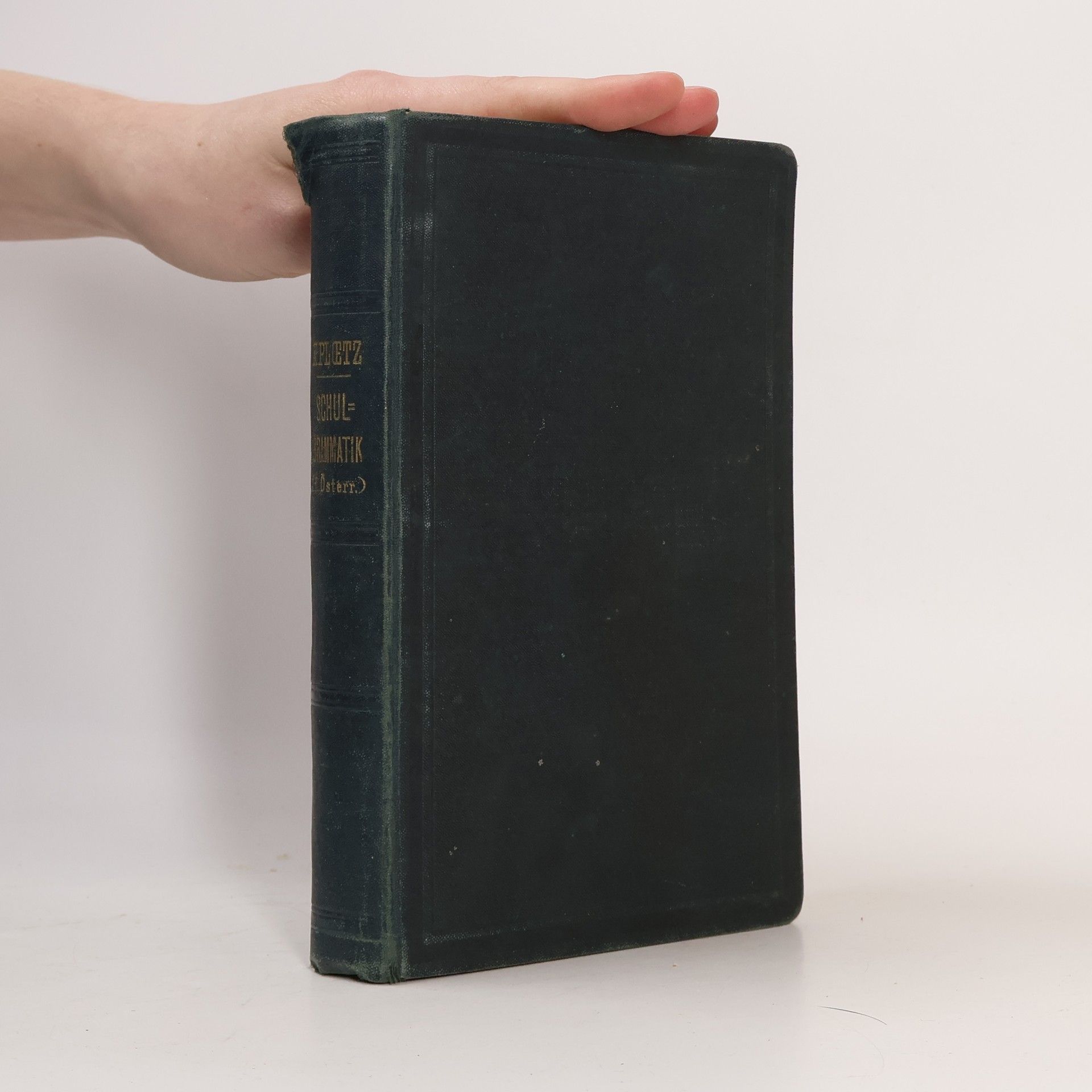 Karl Ploetz Schulgrammatik der französischen Sprache