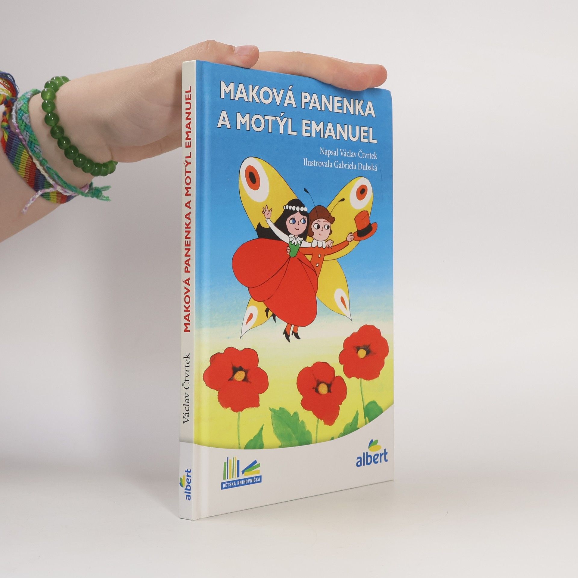 Václav Čtvrtek Maková panenka a motýl Emanuel