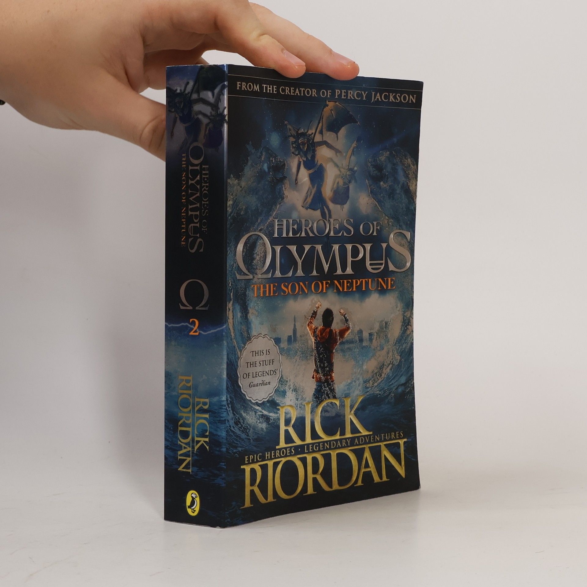 Rick Riordan Heroes of Olympus. The son of Neptune