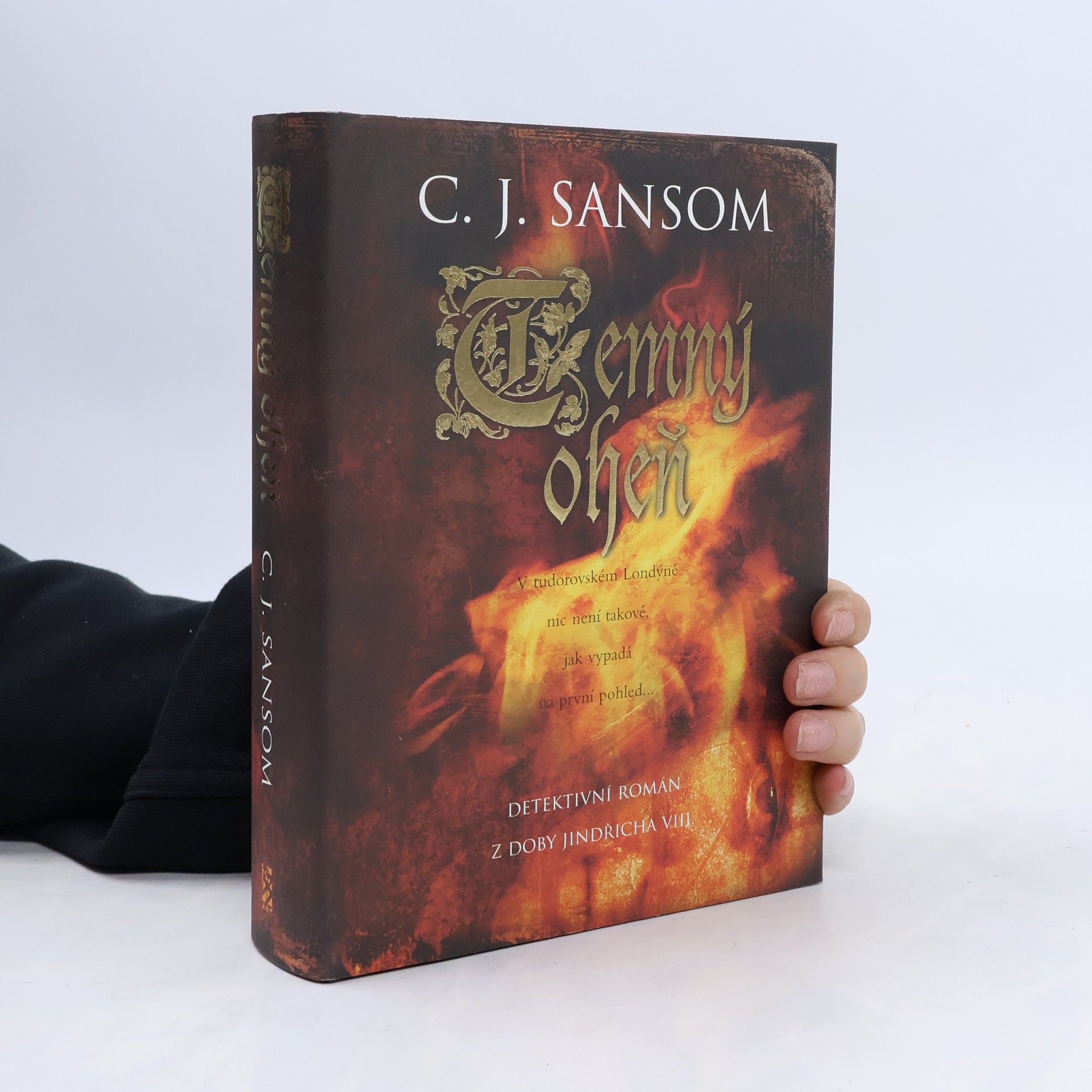 C. J. Sansom Temný oheň : detektivní román z doby Jindřicha VIII.