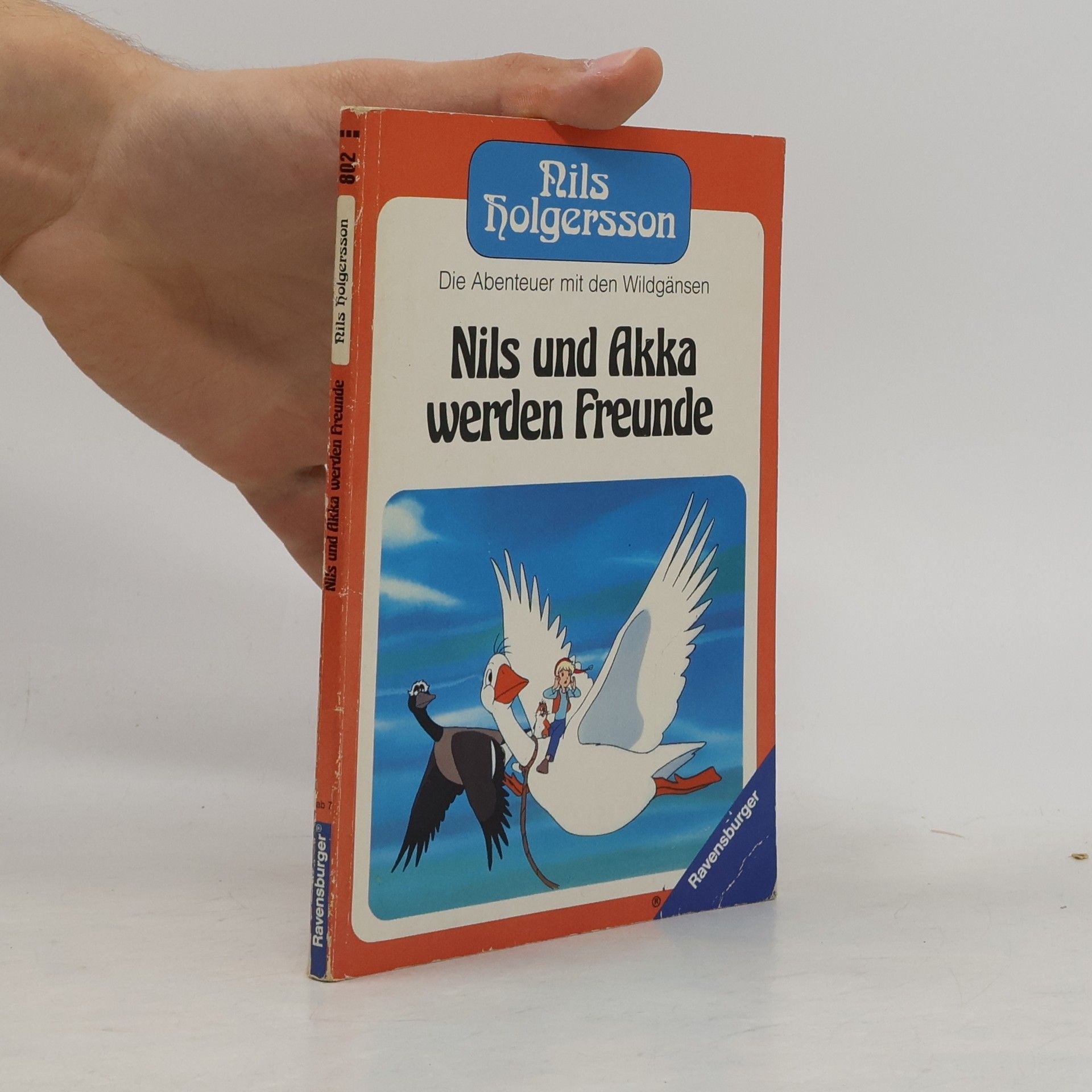 Nils Holgersson Nils und Akka werden Freunde