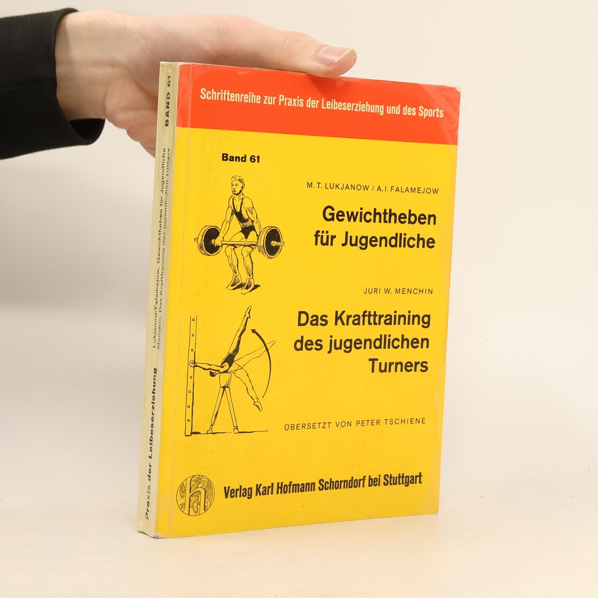 Juri W. Menchin Gewichtheben für Jugendliche. Das Krafttraining des jugendlichen Turners