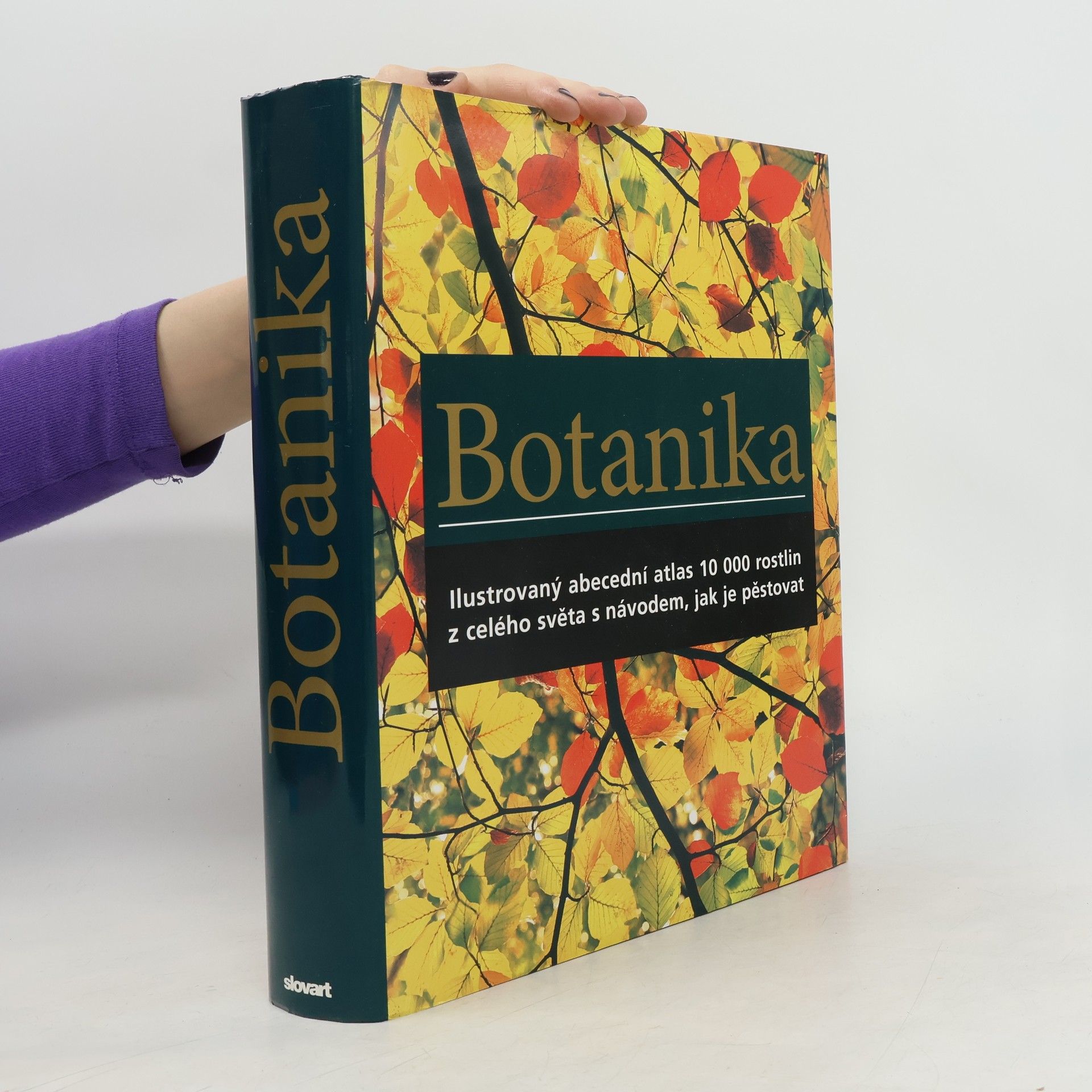 Geoffrey Burnie Botanika. Ilustrovaný abecední atlas 10 000 zahradních rostlin s návodem, jak je pěstovat