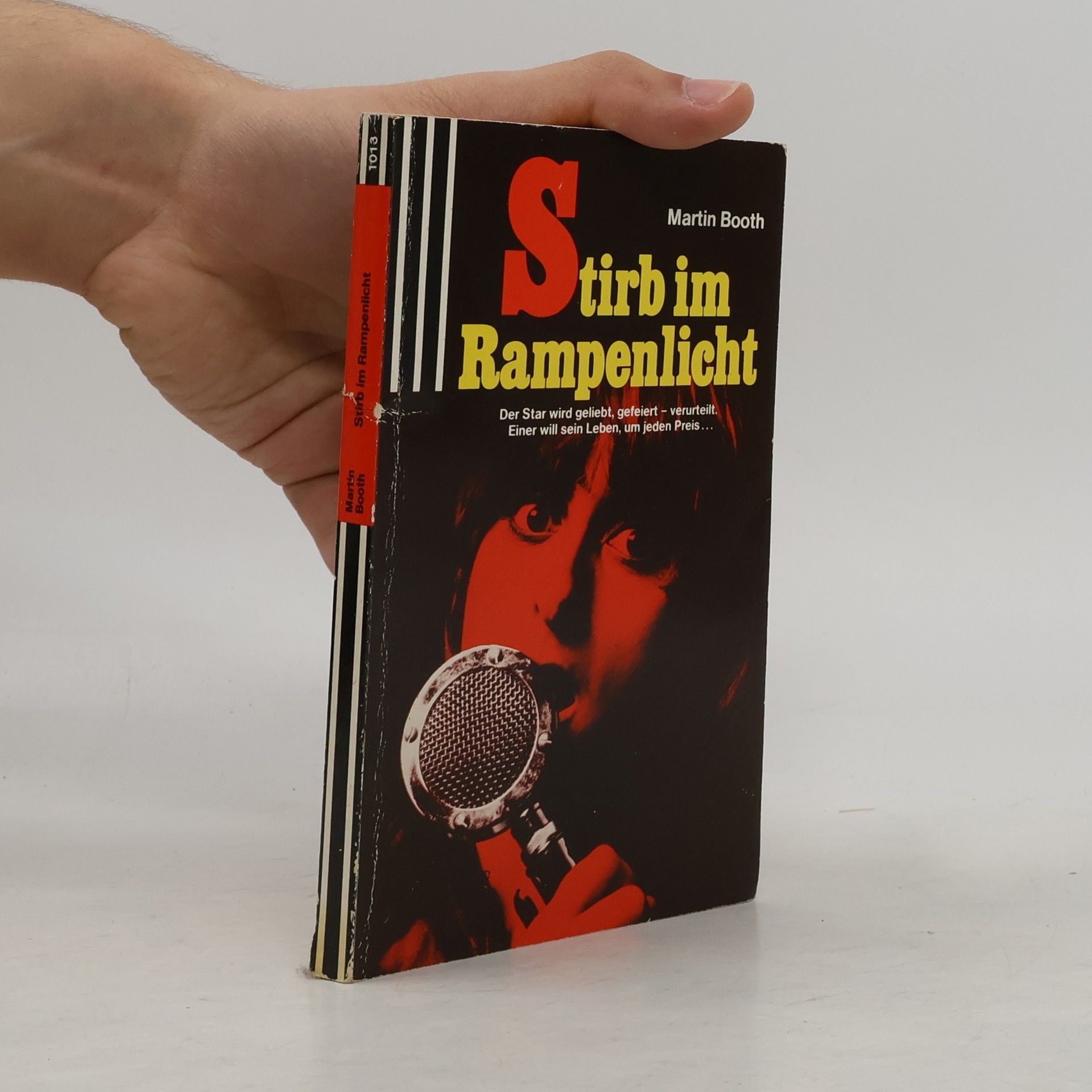 Martin Booth Stirb im Rampenlicht