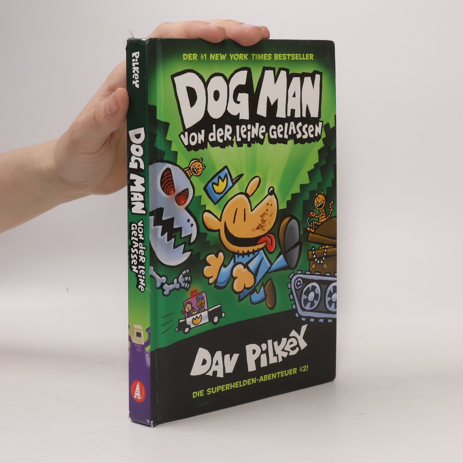 Dav Pilkey Dog Man von der Leine gelassen