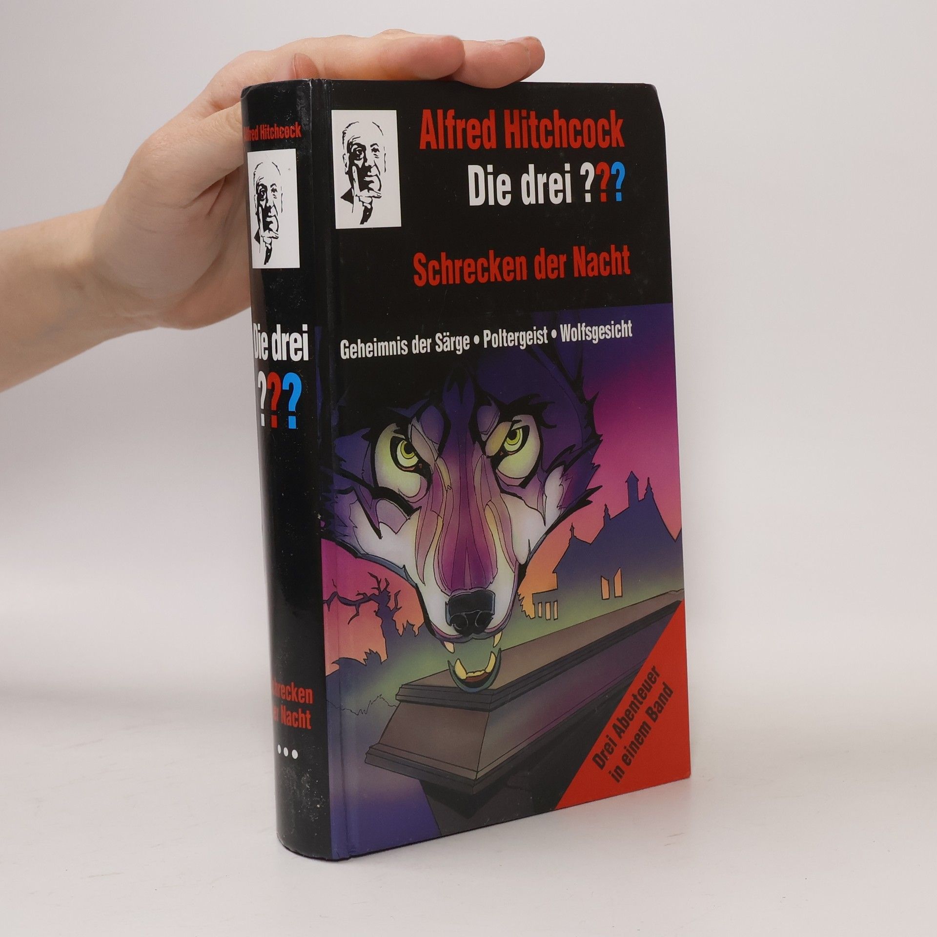 Alfred Hitchcock Die drei??? Schrecken der Nacht - Geheimnis der Särge. Poltergeist. Wolfsgesicht