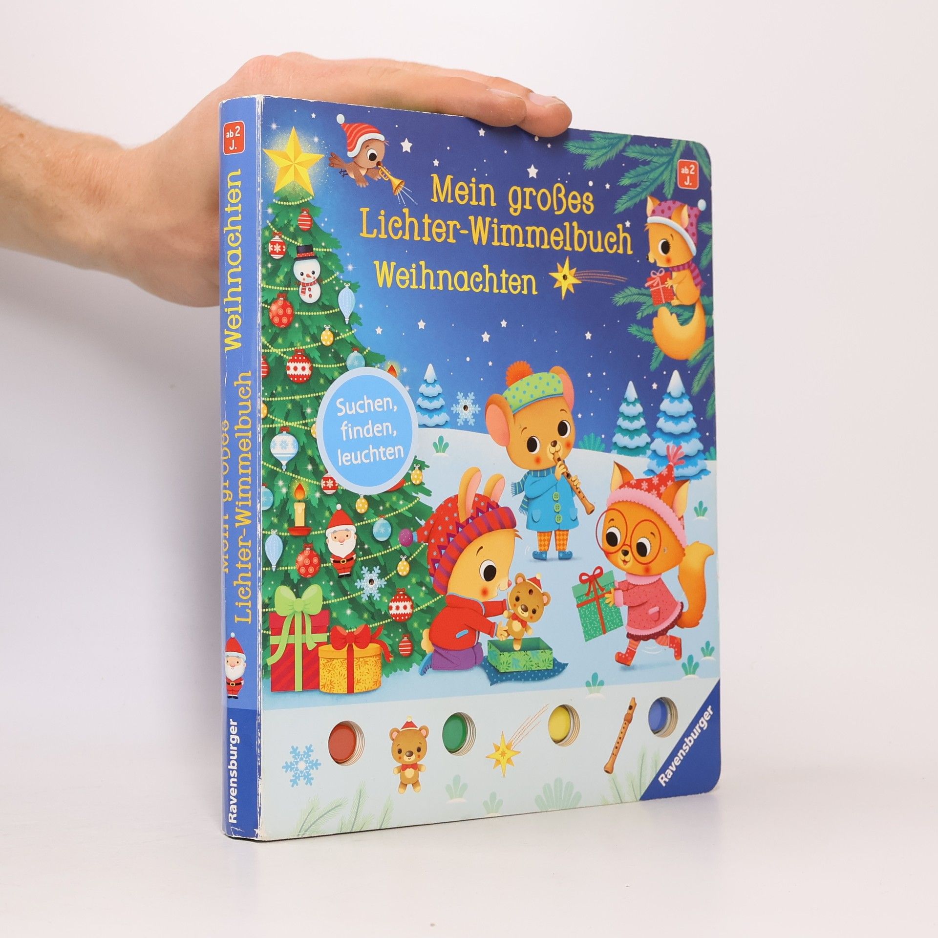 Sandra Grimm Mein großes Lichter-Wimmelbuch: Weihnachten