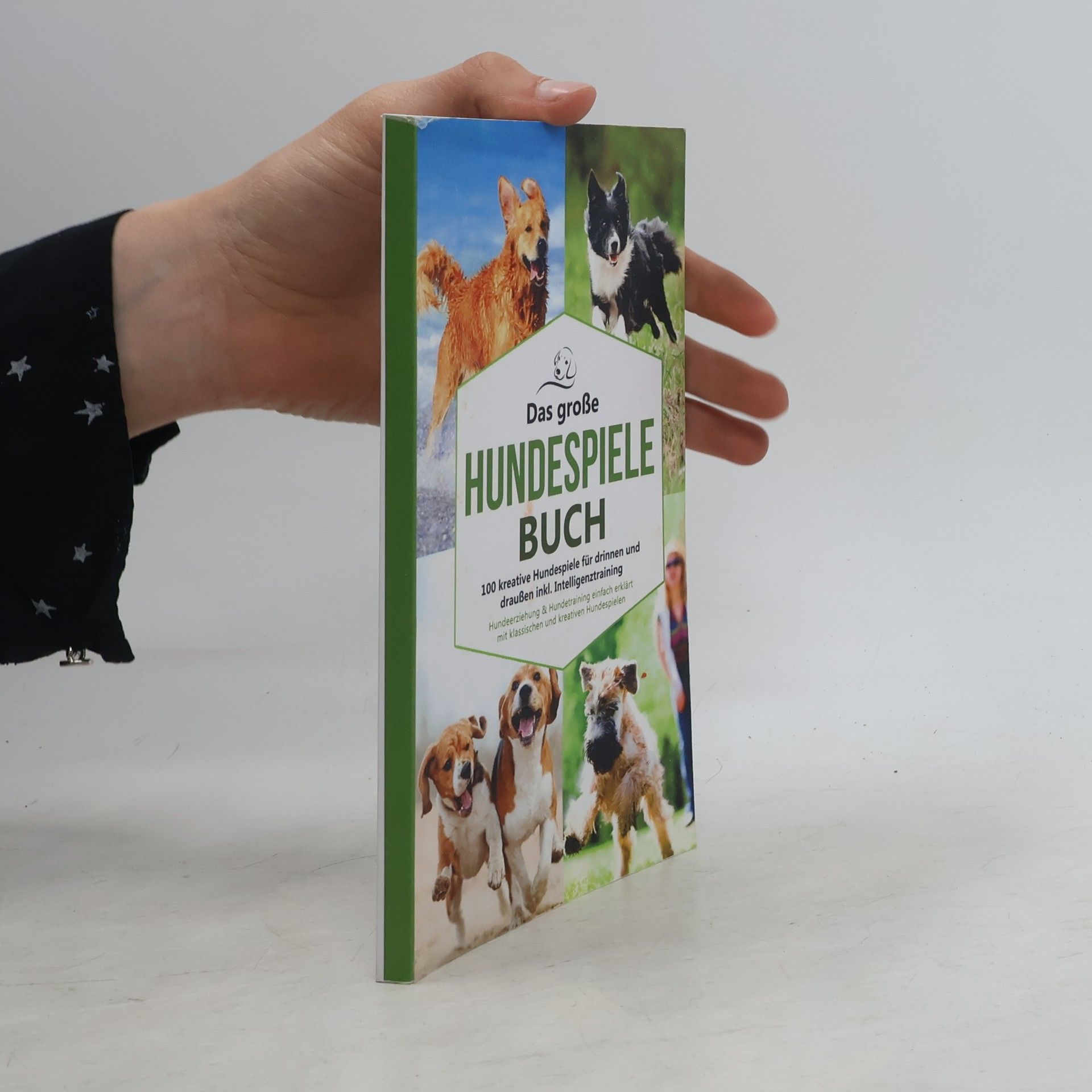 Das große Hundespiele Buch – 100 kreative Hundespiele für drinnen und draußen inkl. Intelligenztraining