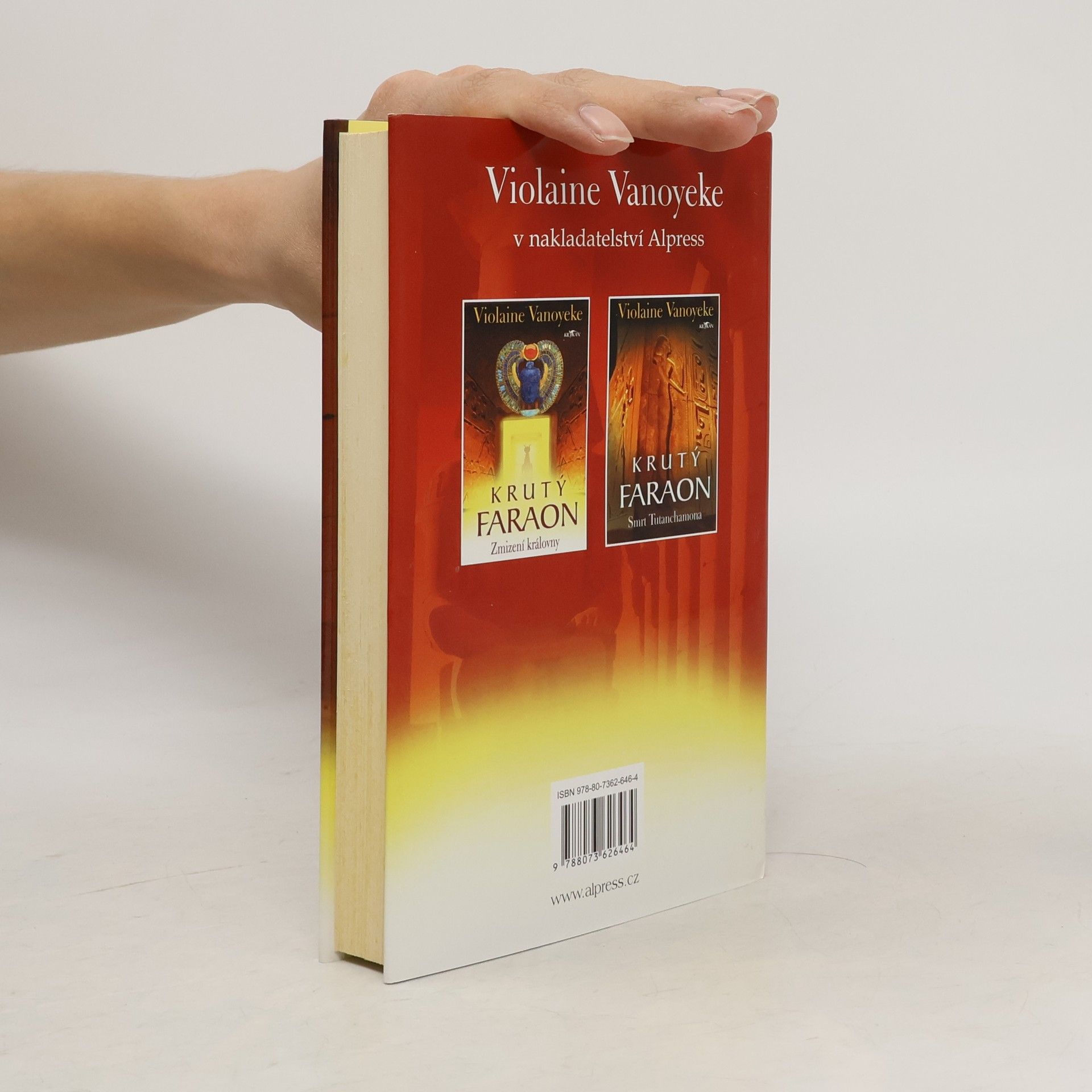 Violaine Vanoyeke Krutý Faraon. Nepřítel Nilu (závěrečná kniha trilogie)