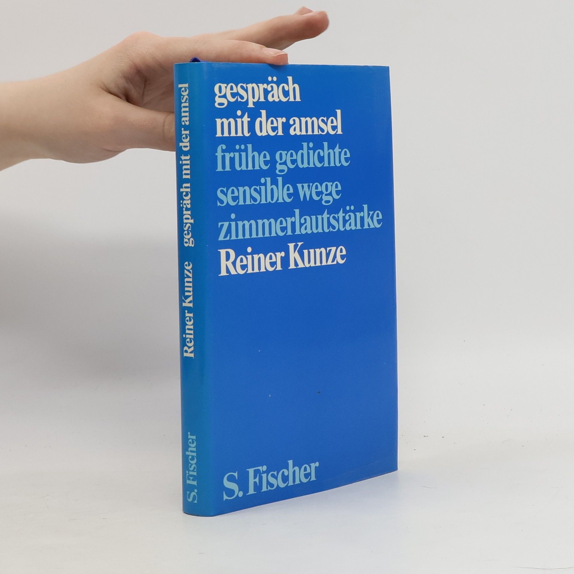 Reiner Kunze Gespräch mit der Amsel