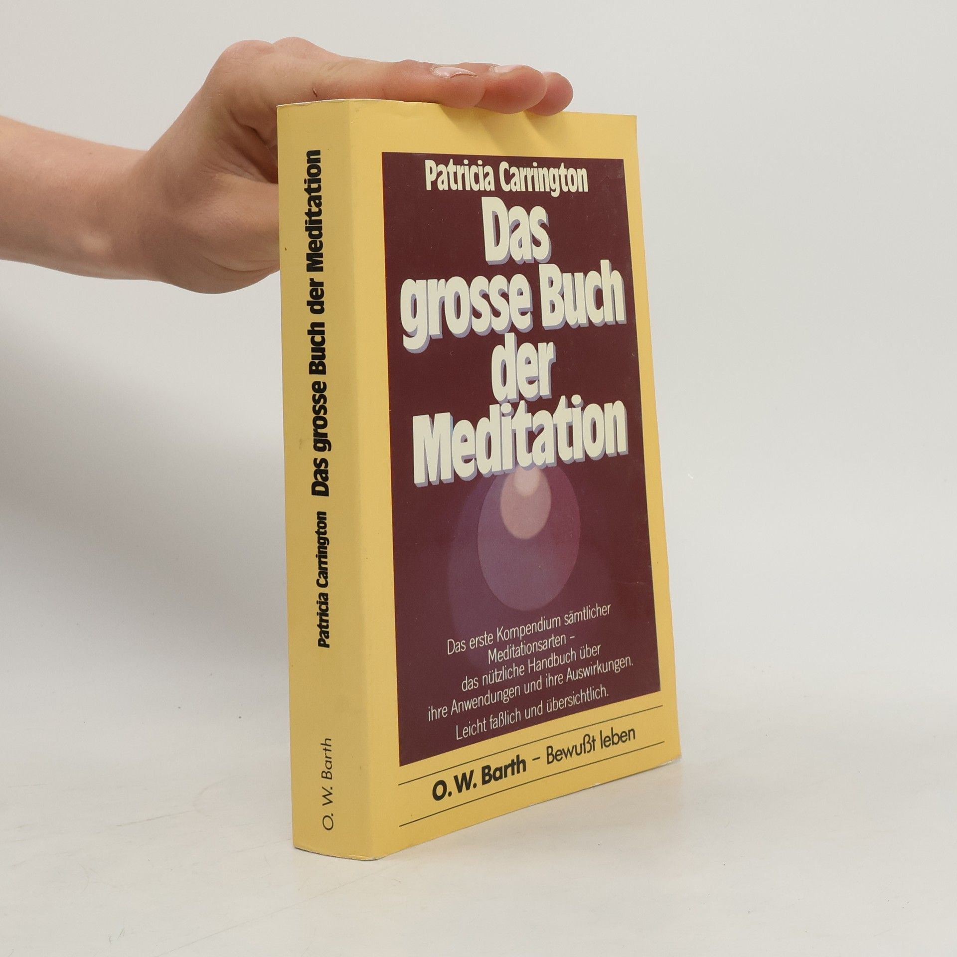 Patricia Carrington Das grosse buch der Meditation