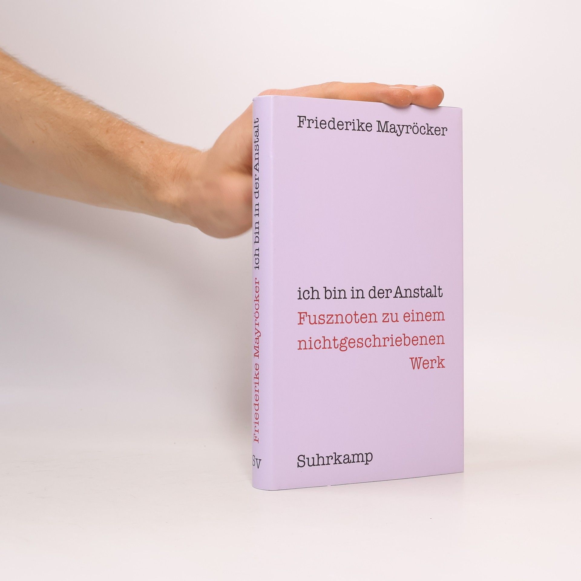 Friederike Mayröcker Ich bin in der Anstalt