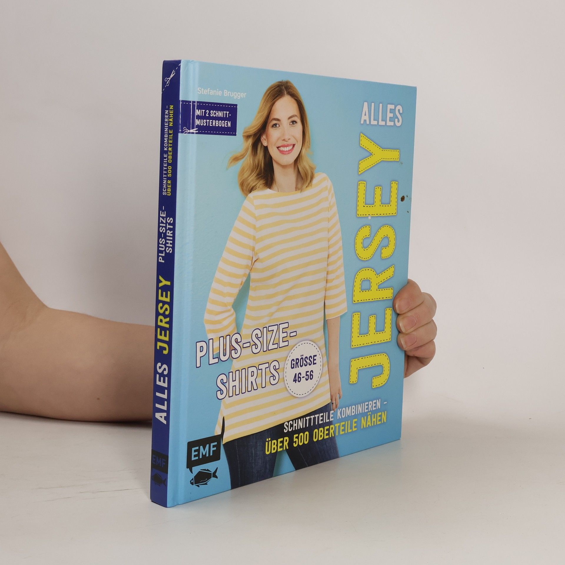 Stefanie Brugger Alles Jersey. Plus-Size-Shirts