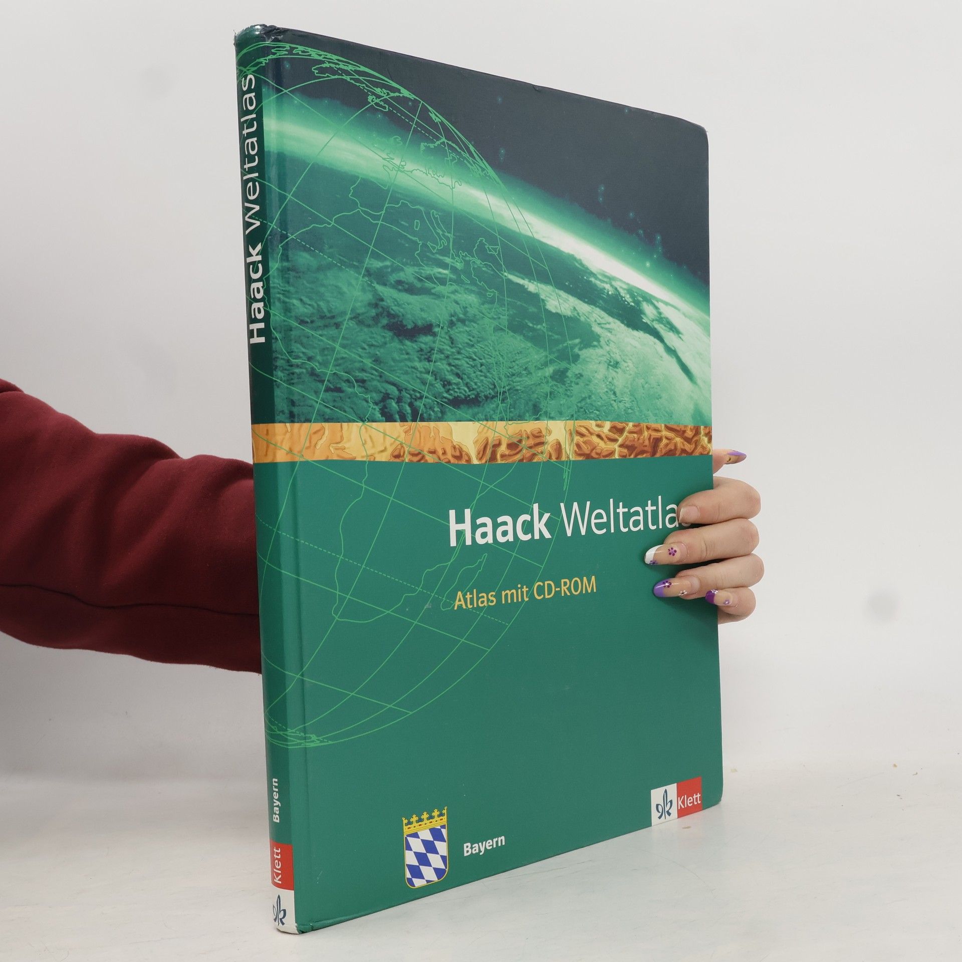 Haack Weltatlas für Sekundarstufe I in Bayern, m. CD-ROM u. Arbeitsheft Kartenlesen