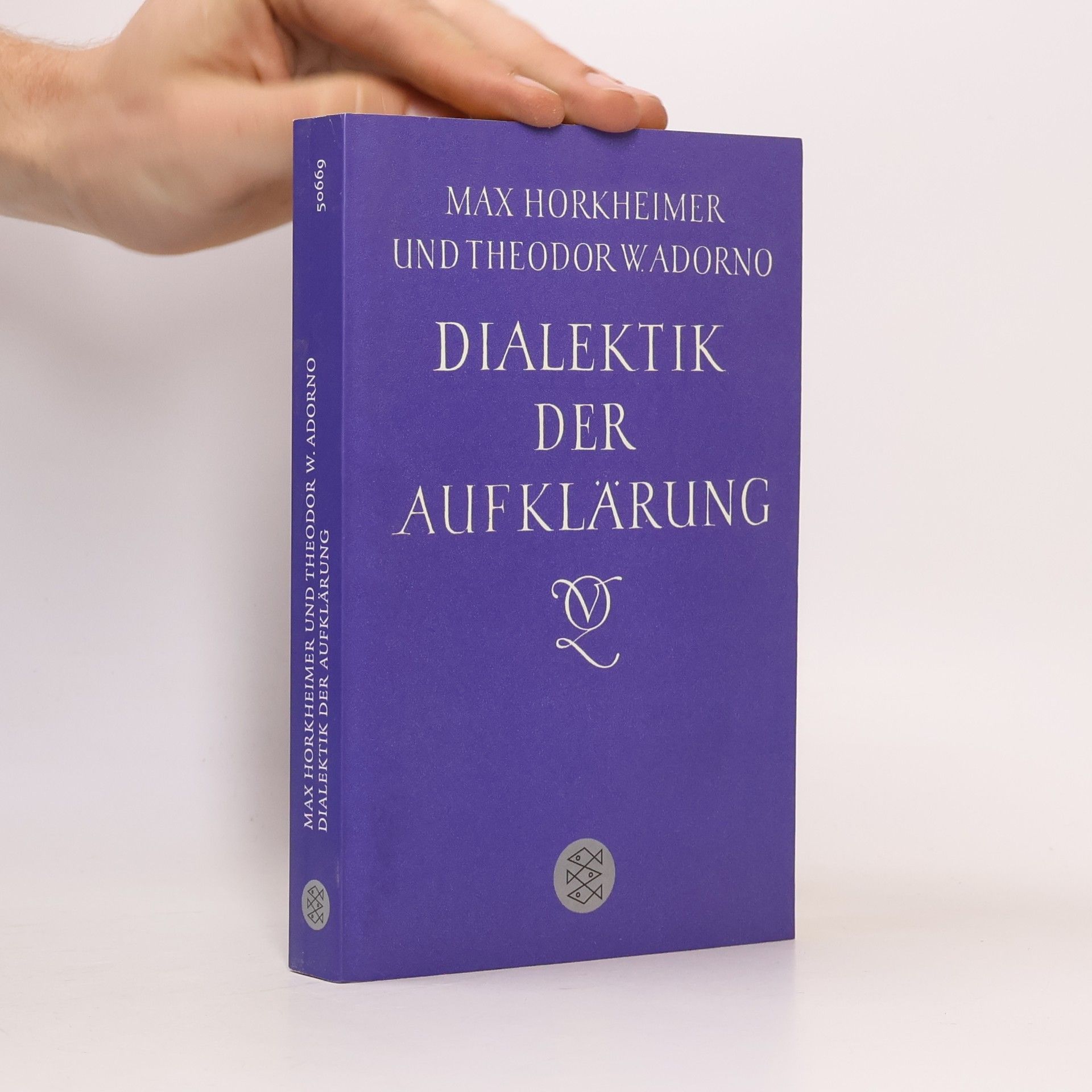 Max Horkheimer Dialektik der Aufklärung