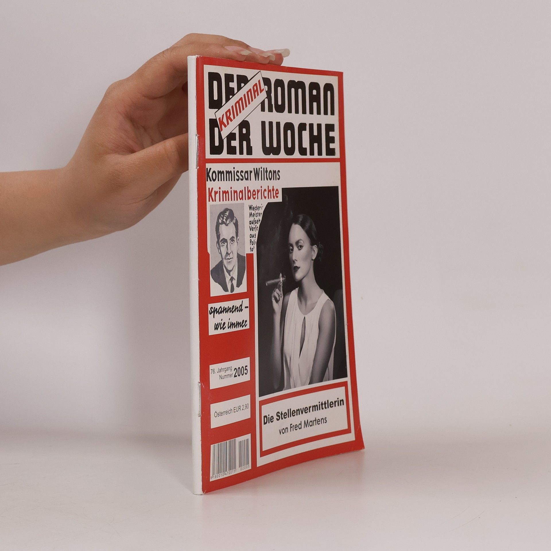 Friedrich Martens Der kriminal Roman der Woche 2005