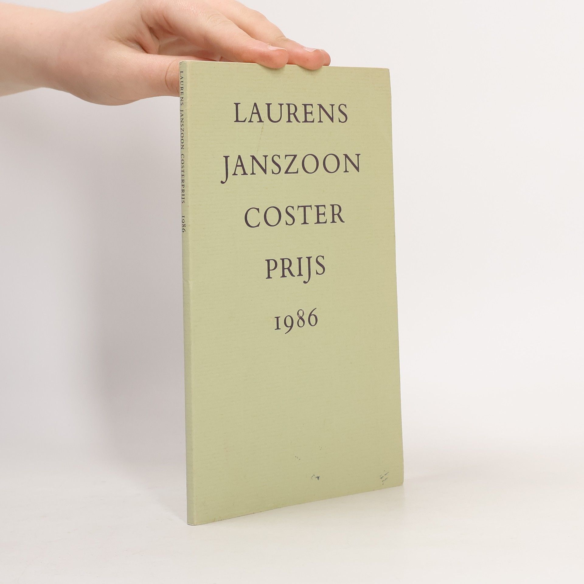 Kolektív autorov Laurens Janszoon Coster Prijs 1986