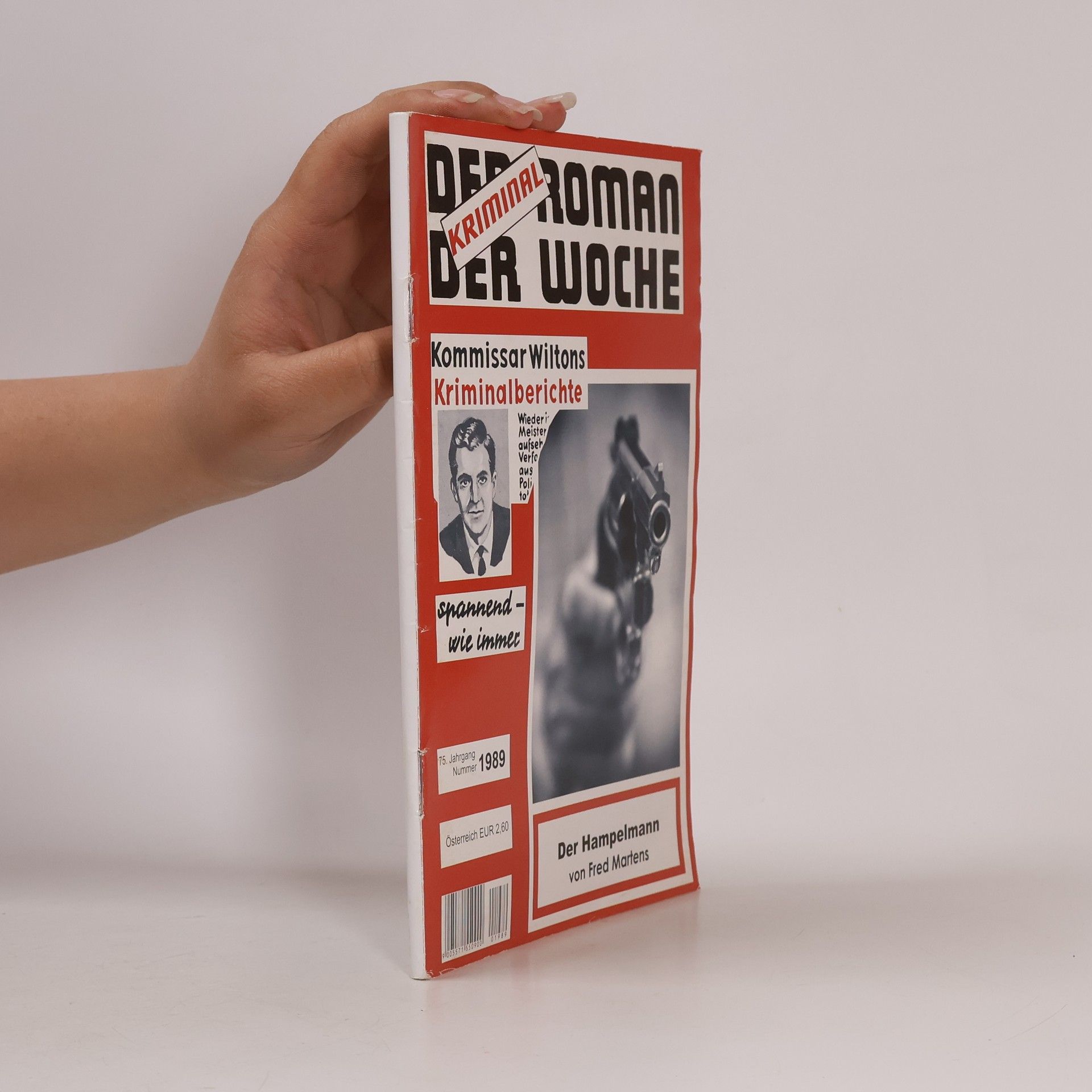 Fred Martens Der kriminal Roman der Woche 1989