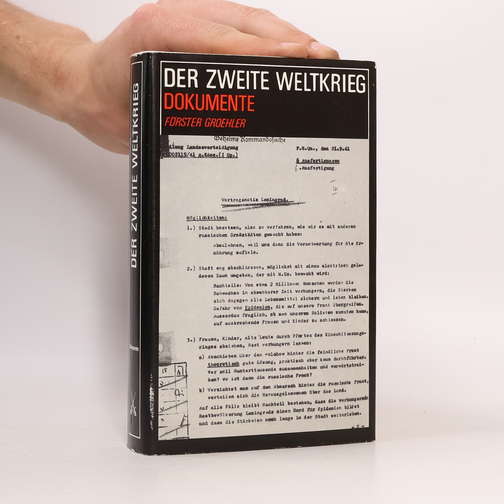 Gerhard Föster Der Zweite Weltkrieg