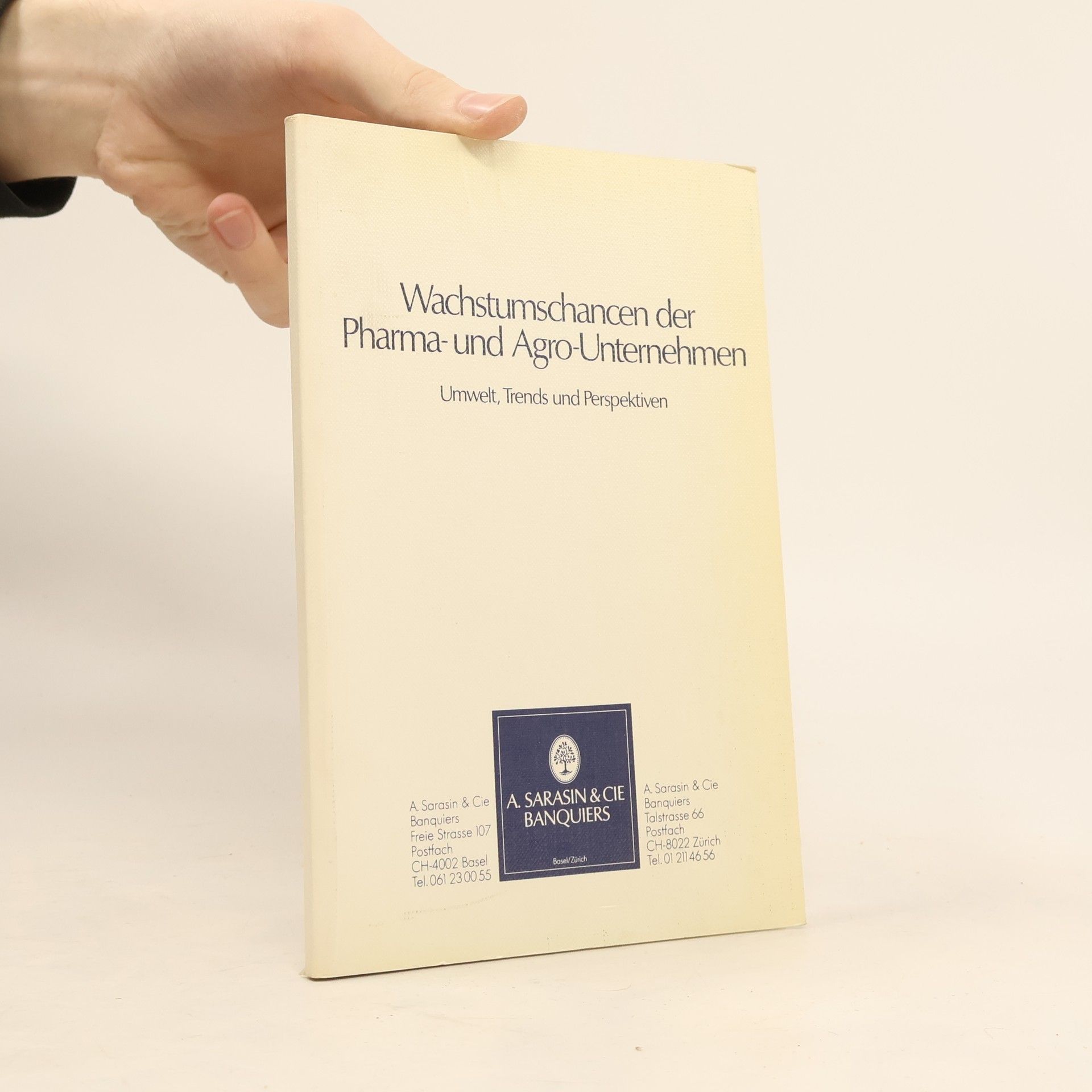 Klaus von Grebmer Wachstumschancen der Pharma- und Agro-Unternehmen