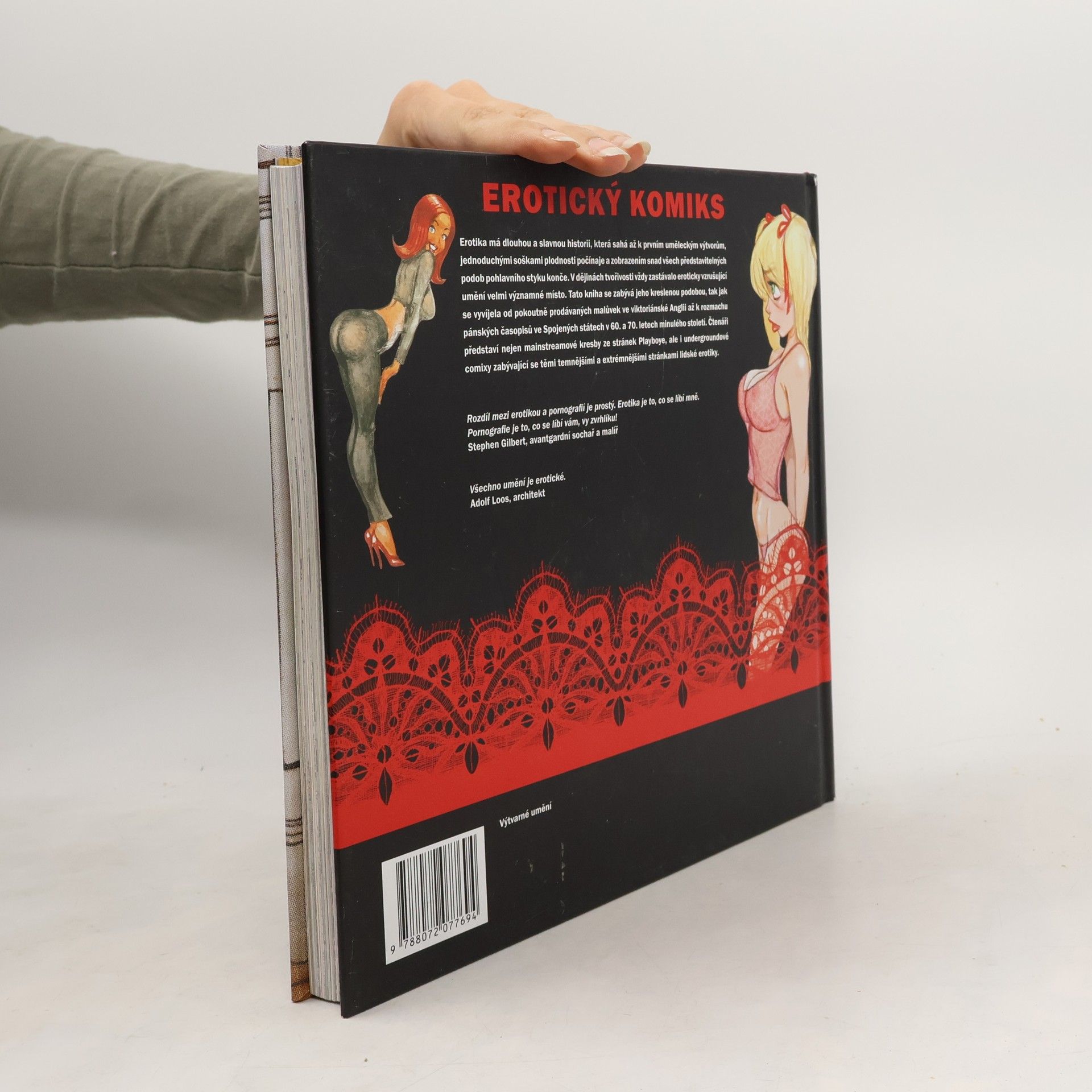 Tim Pilcher Erotický komiks: Dějiny žánru v obrazech