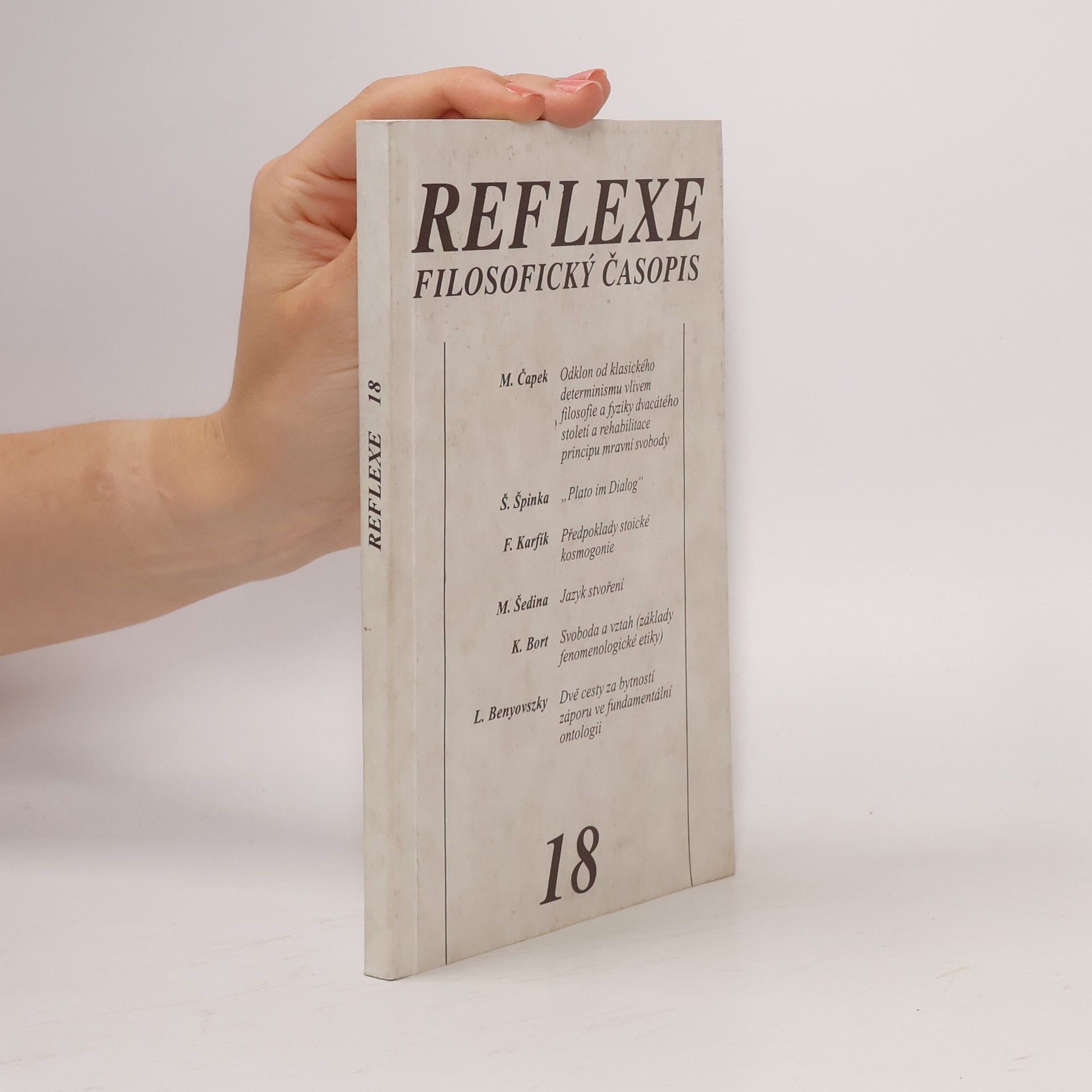 Collectif d'auteurs Reflexe. Filosofický časopis 18
