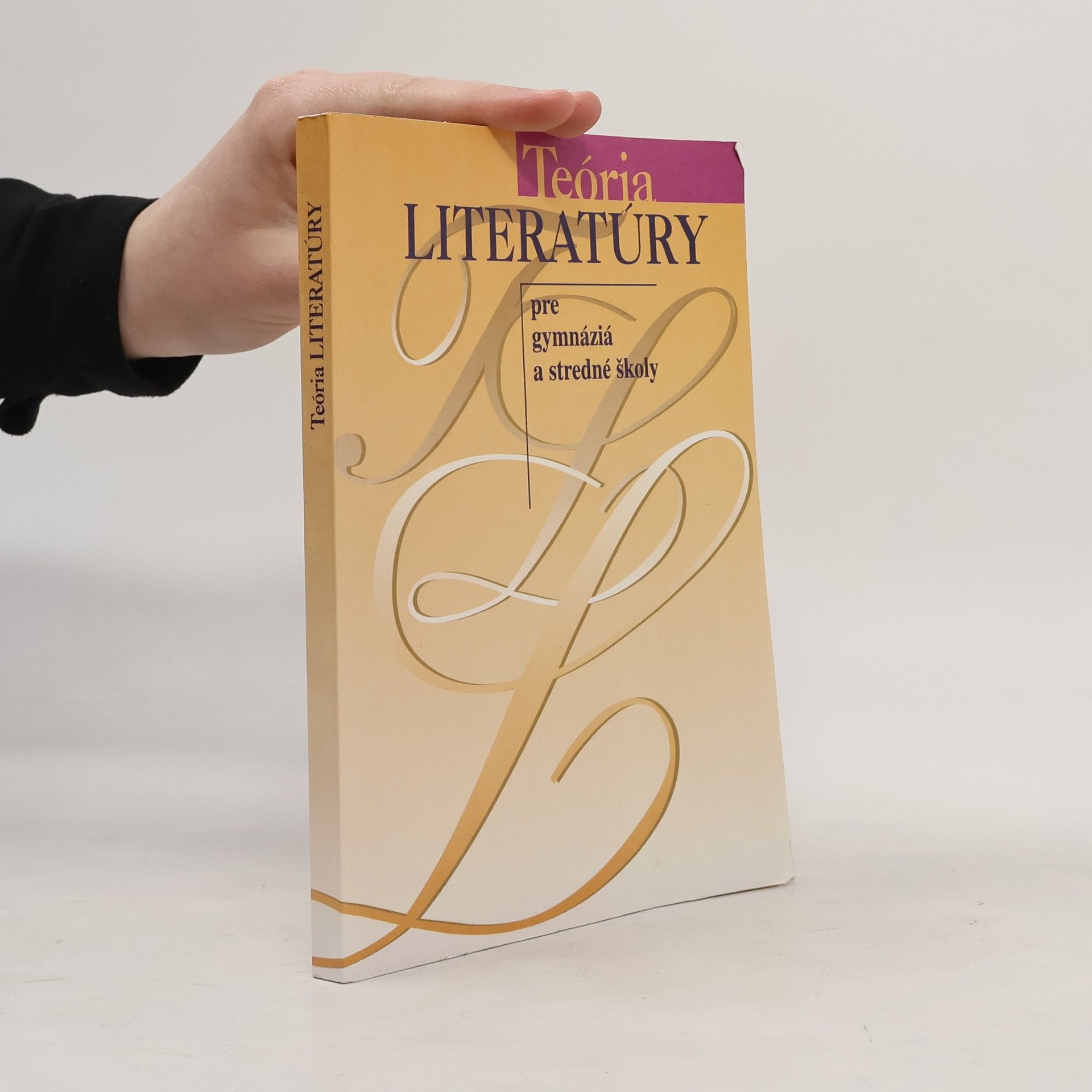 Teória literatúry pre gymnáziá a stredné školy