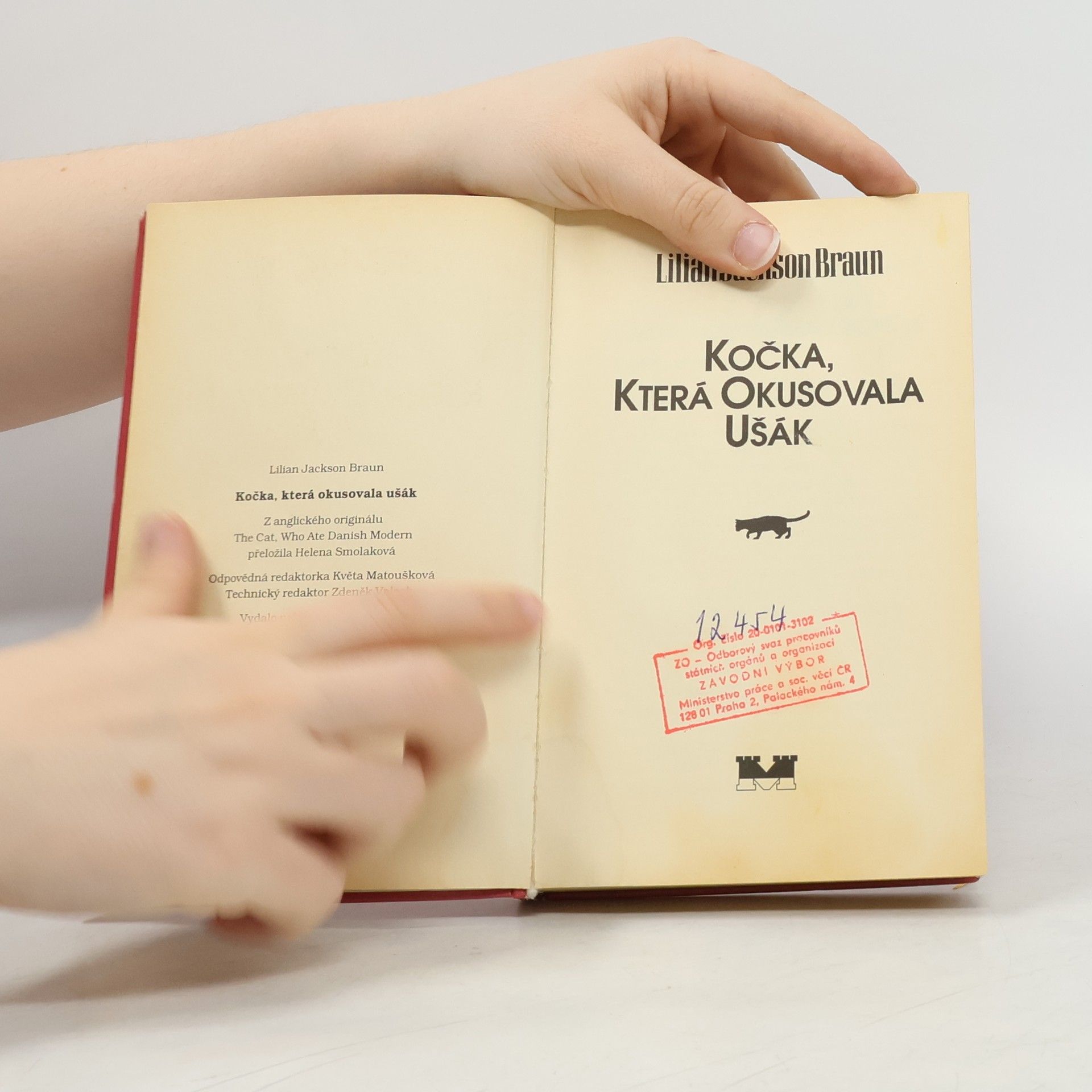 Lilian Jackson Braun Kočka, která okusovala ušák