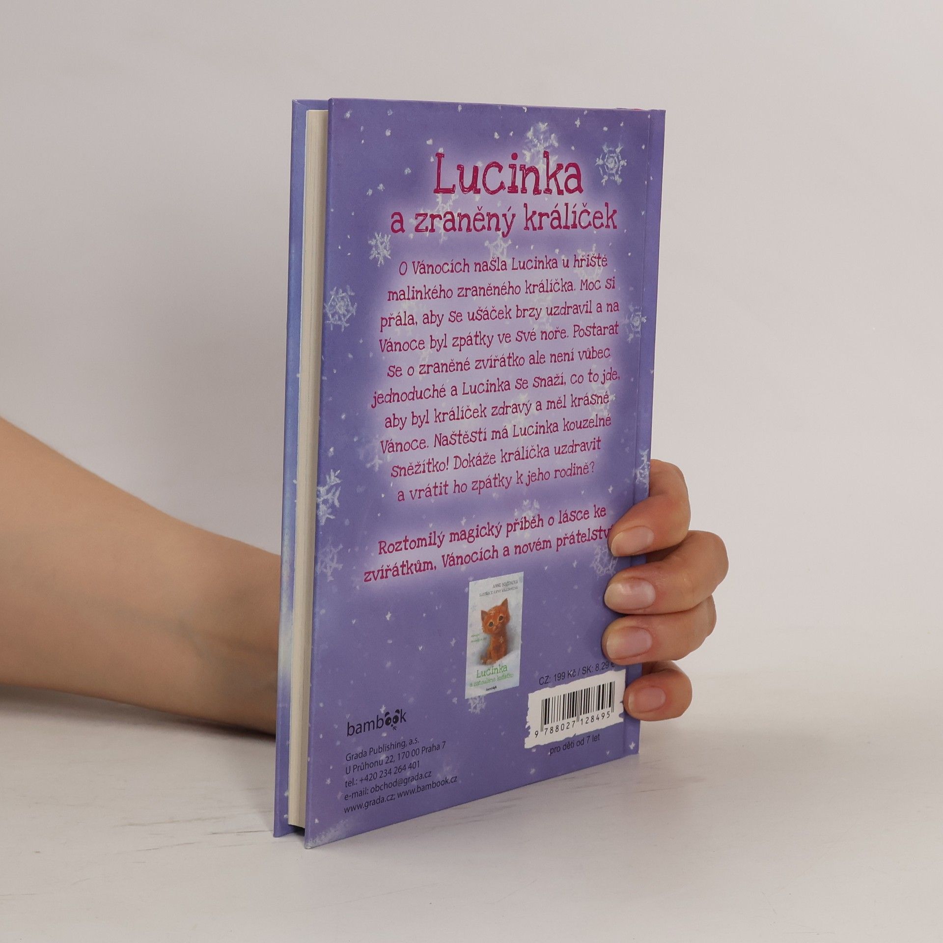 Anne Booth Lucinka a zraněný králíček