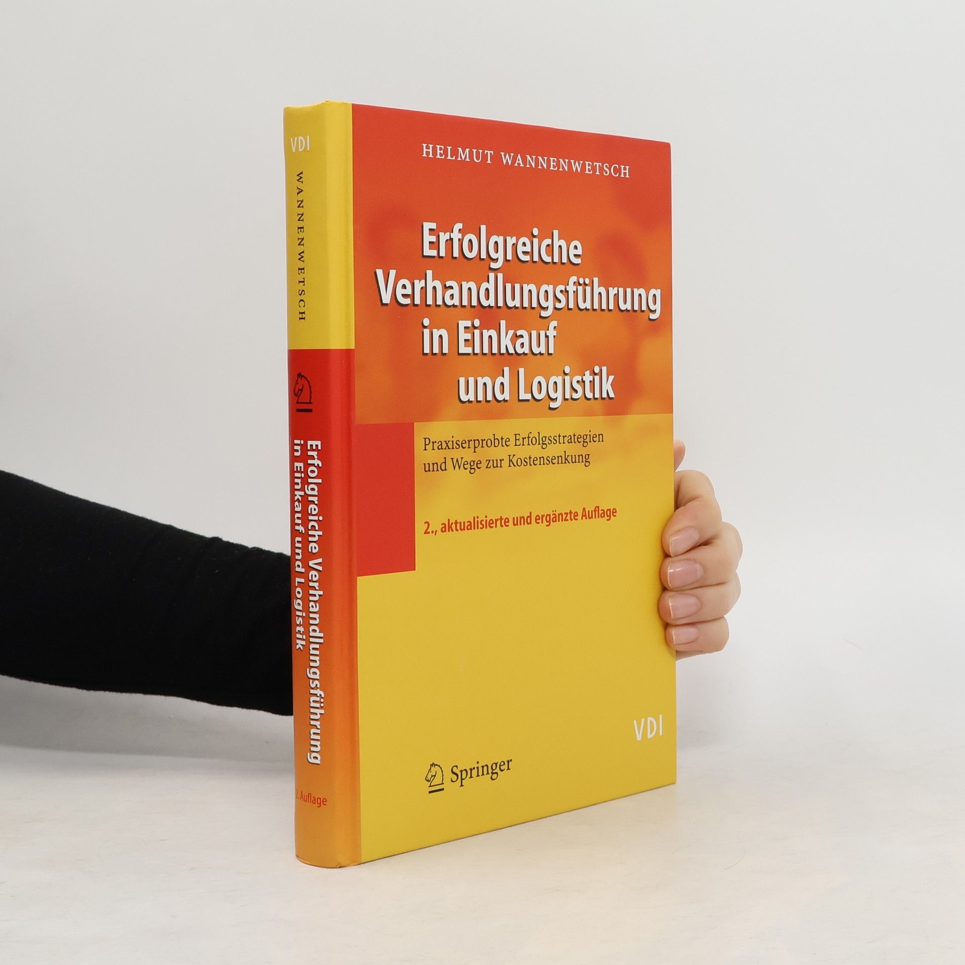 Helmut Wannenwetsch VDI-Buch: Erfolgreiche Verhandlungsführung in Einkauf und Logistik