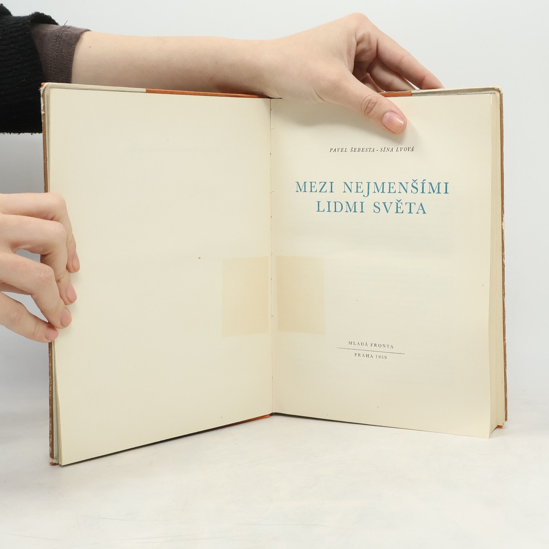 Pavel Šebesta Mezi nejmenšími lidmi světa