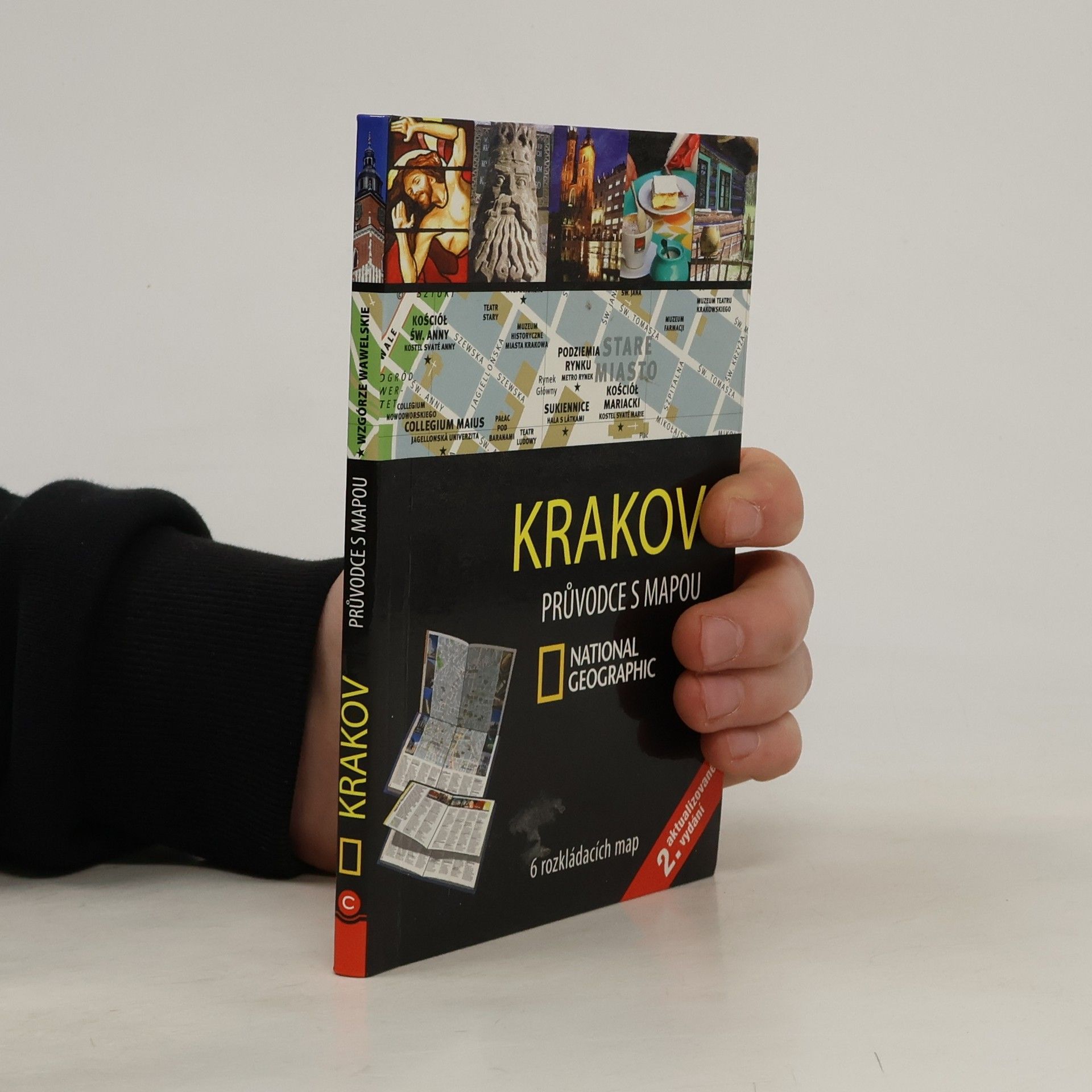 Hélène Le Tac Krakov - průvodce s mapou