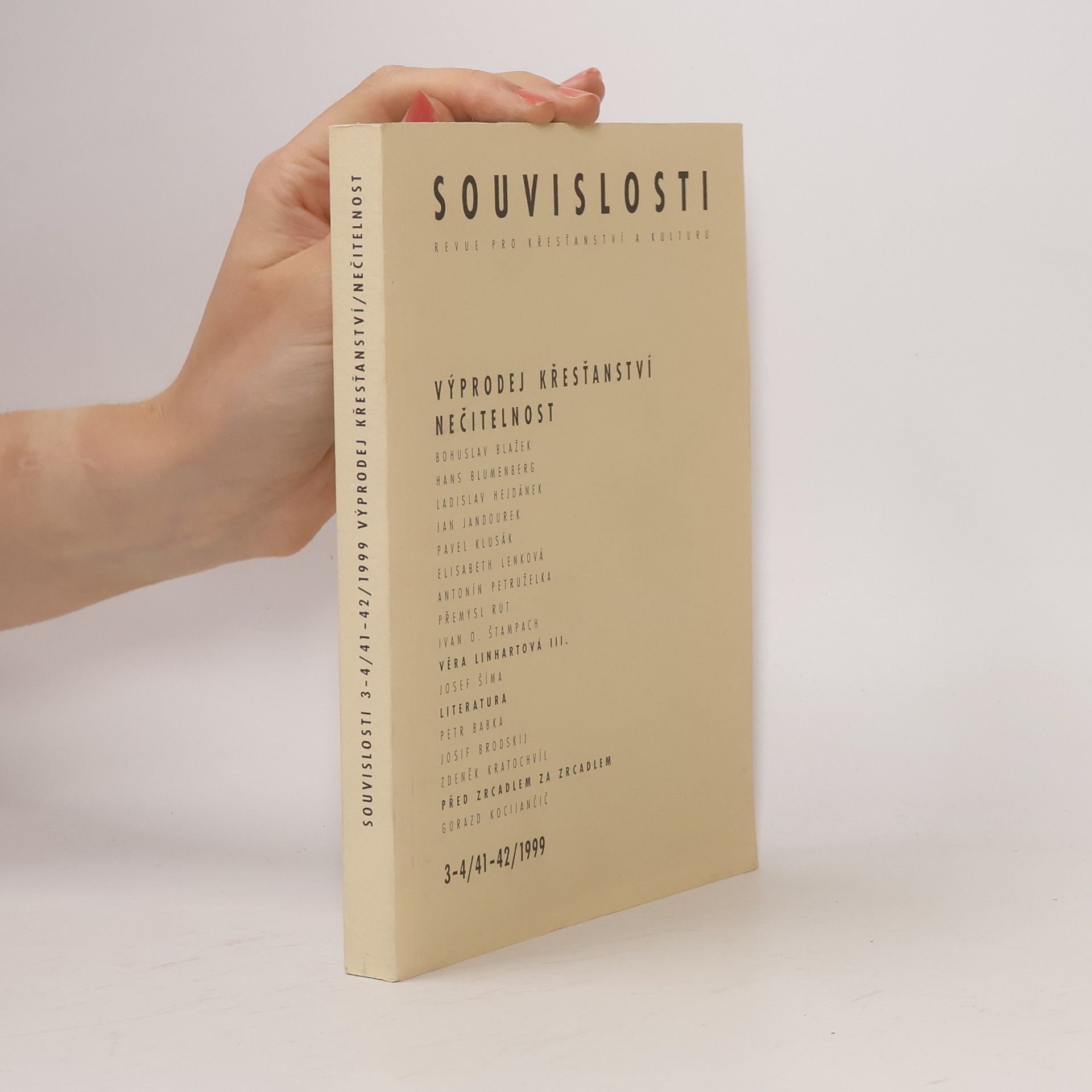 Autorenkollektiv Souvislosti 3-4/41-42. Výprodej křesťanství/Nečitelnost